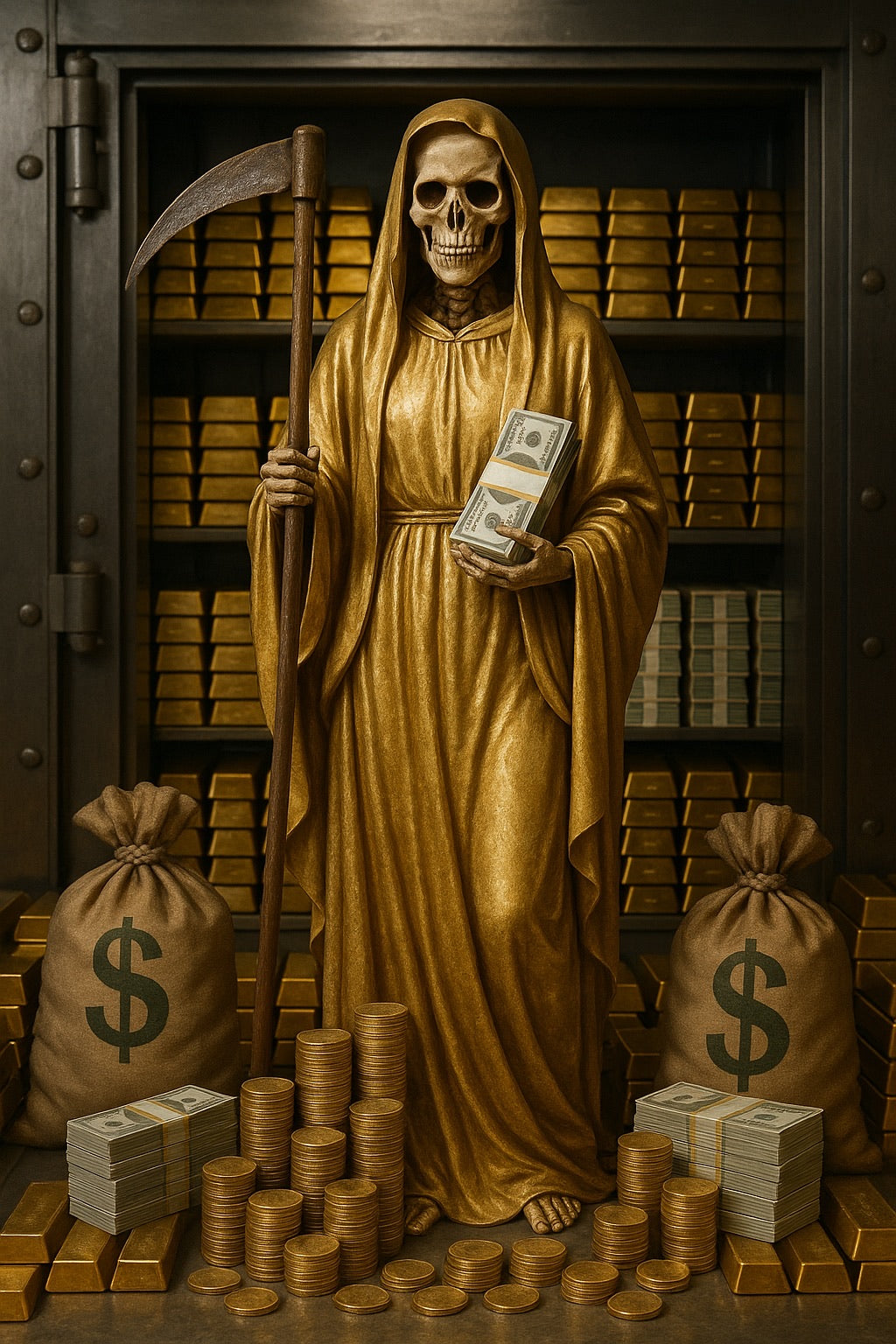 Custom Santa Muerte Money Candle Spell + Working + Brujeria + Hechiceria