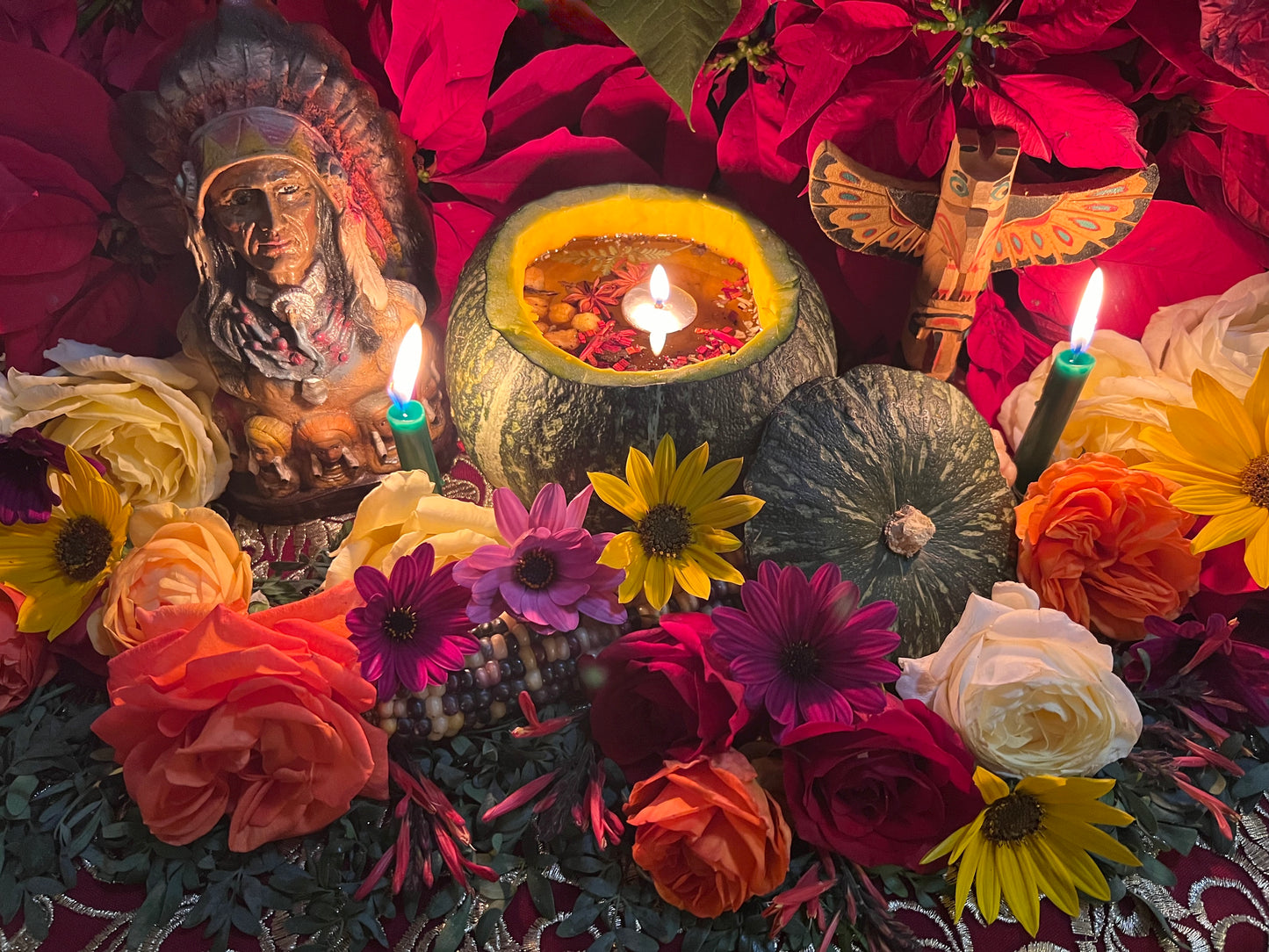 7 Indios Protection, Luck, and Prosperity Lamp