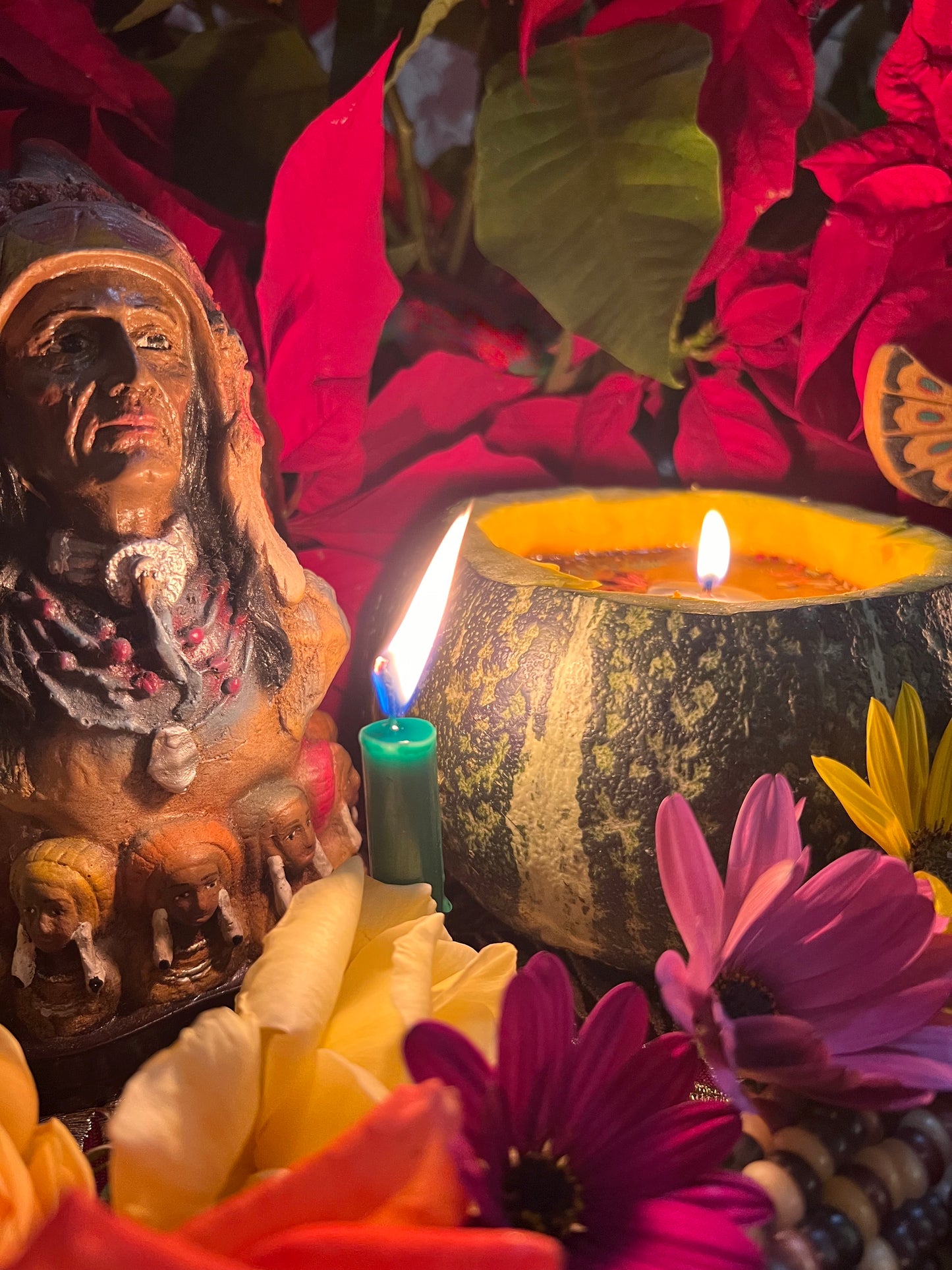 7 Indios Protection, Luck, and Prosperity Lamp