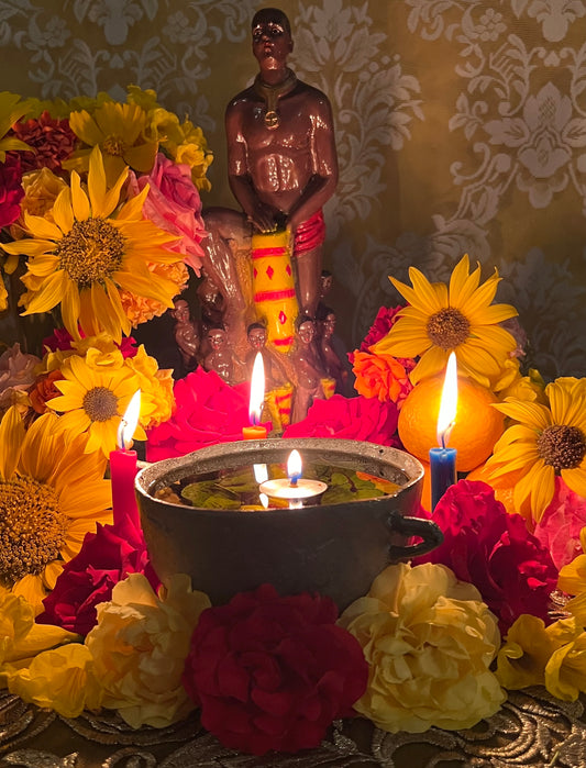 7 Congos Protection and Prosperity Lamp