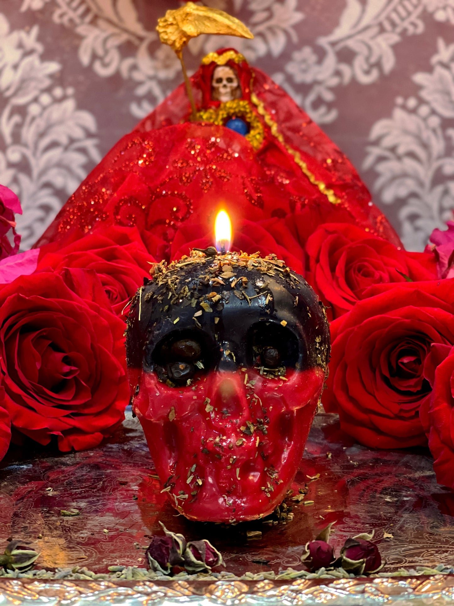 Santa Muerte Love & Passion Working + Love Spell