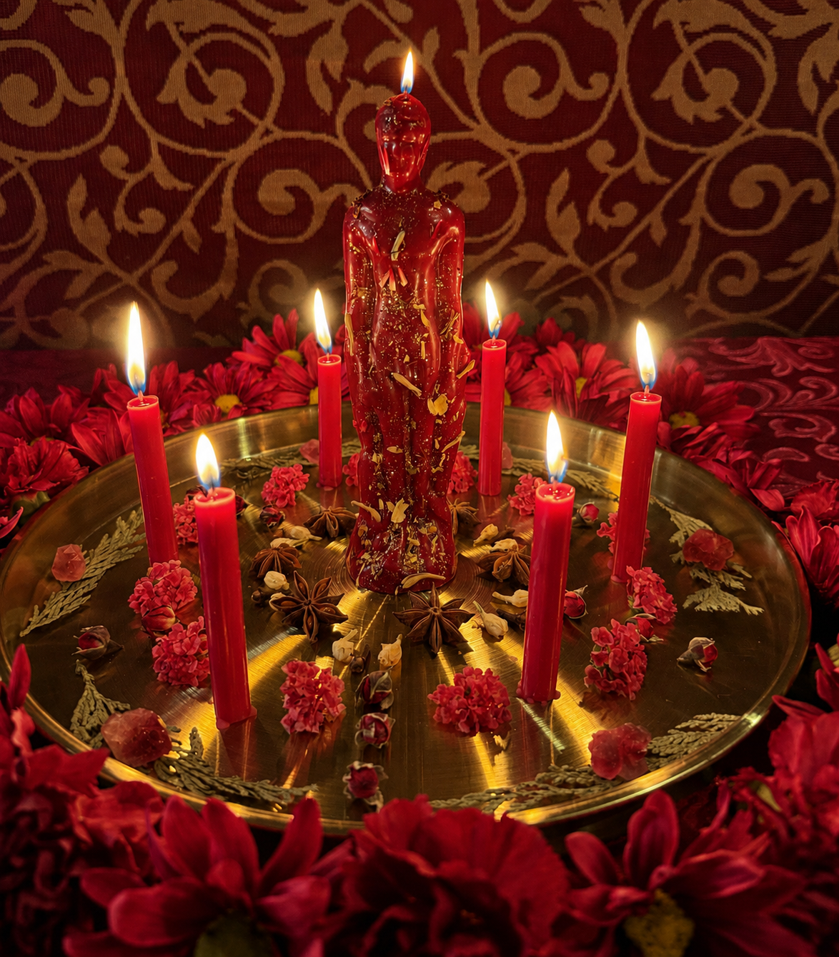 Custom Attraction Candle Spell + Working + Hoodoo + Voodoo + Juju