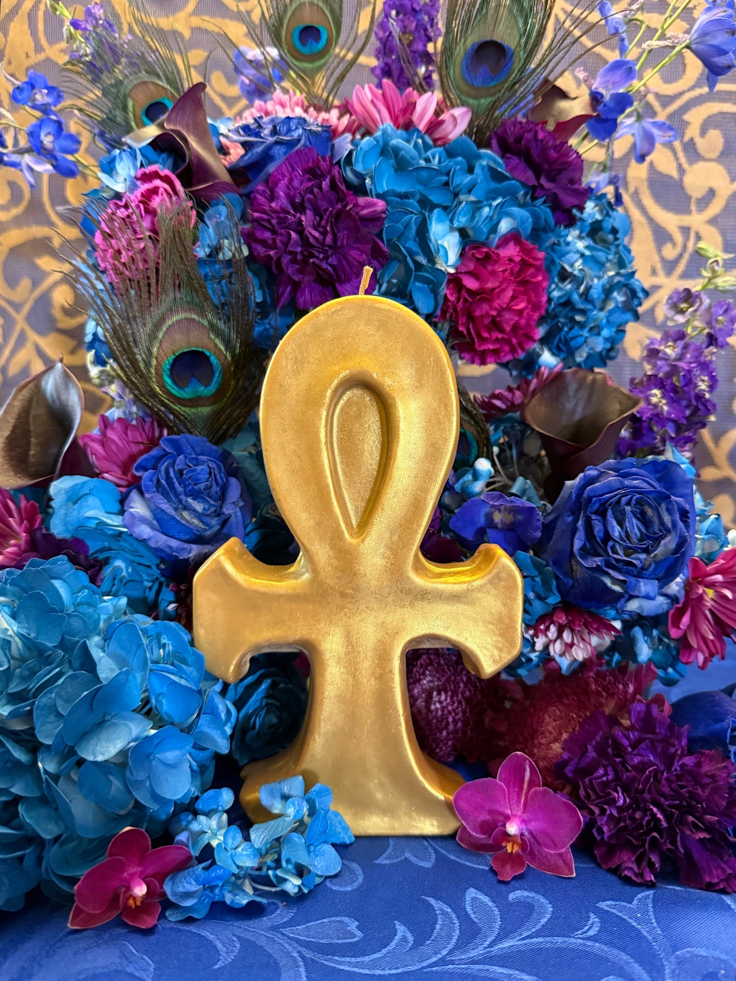 Ankh Figure Candle + Egyptian + Egypt + Symbol of Life + Hathor