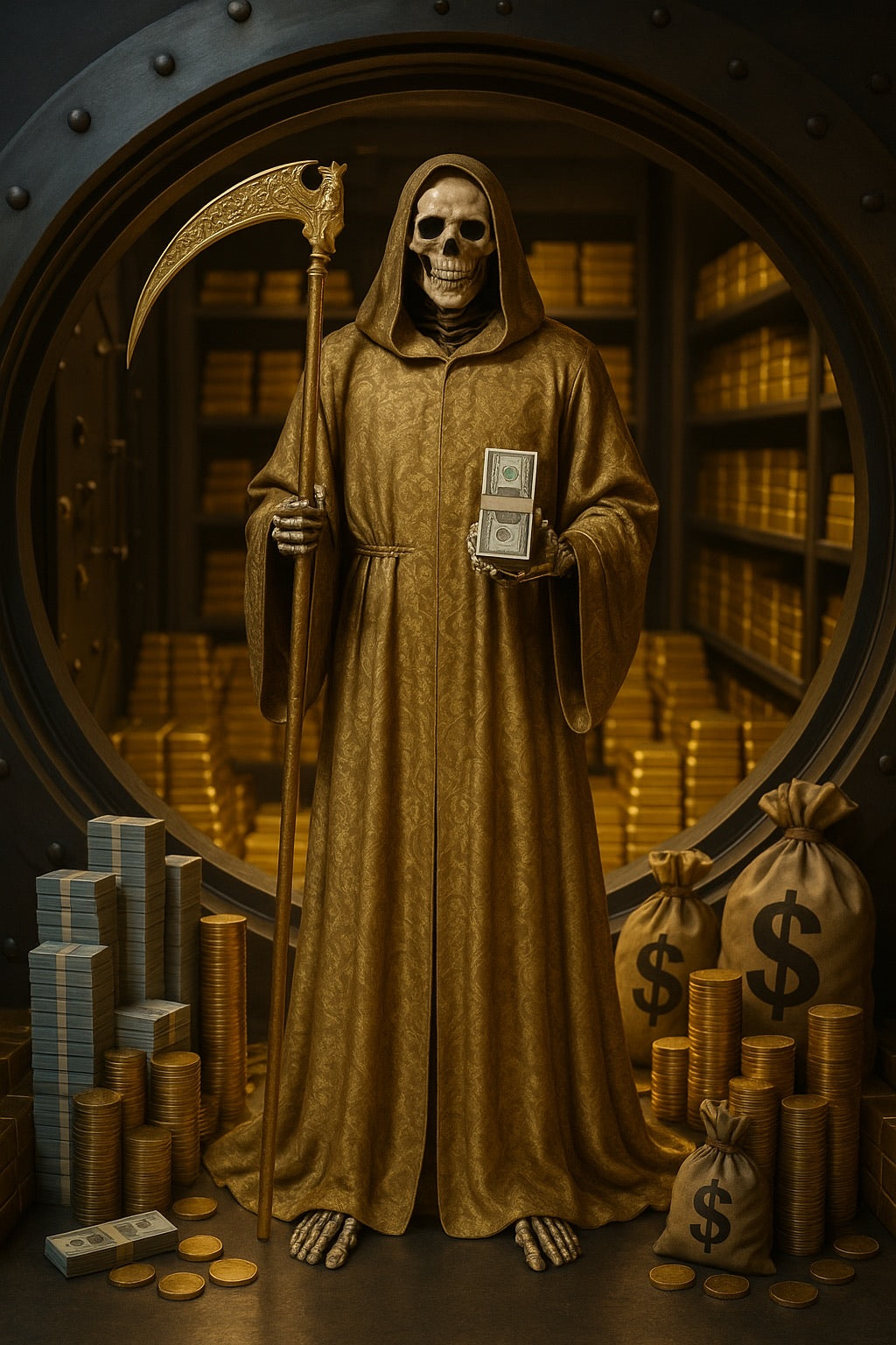 Custom Santa Muerte Money Candle Spell + Working + Brujeria + Hechiceria