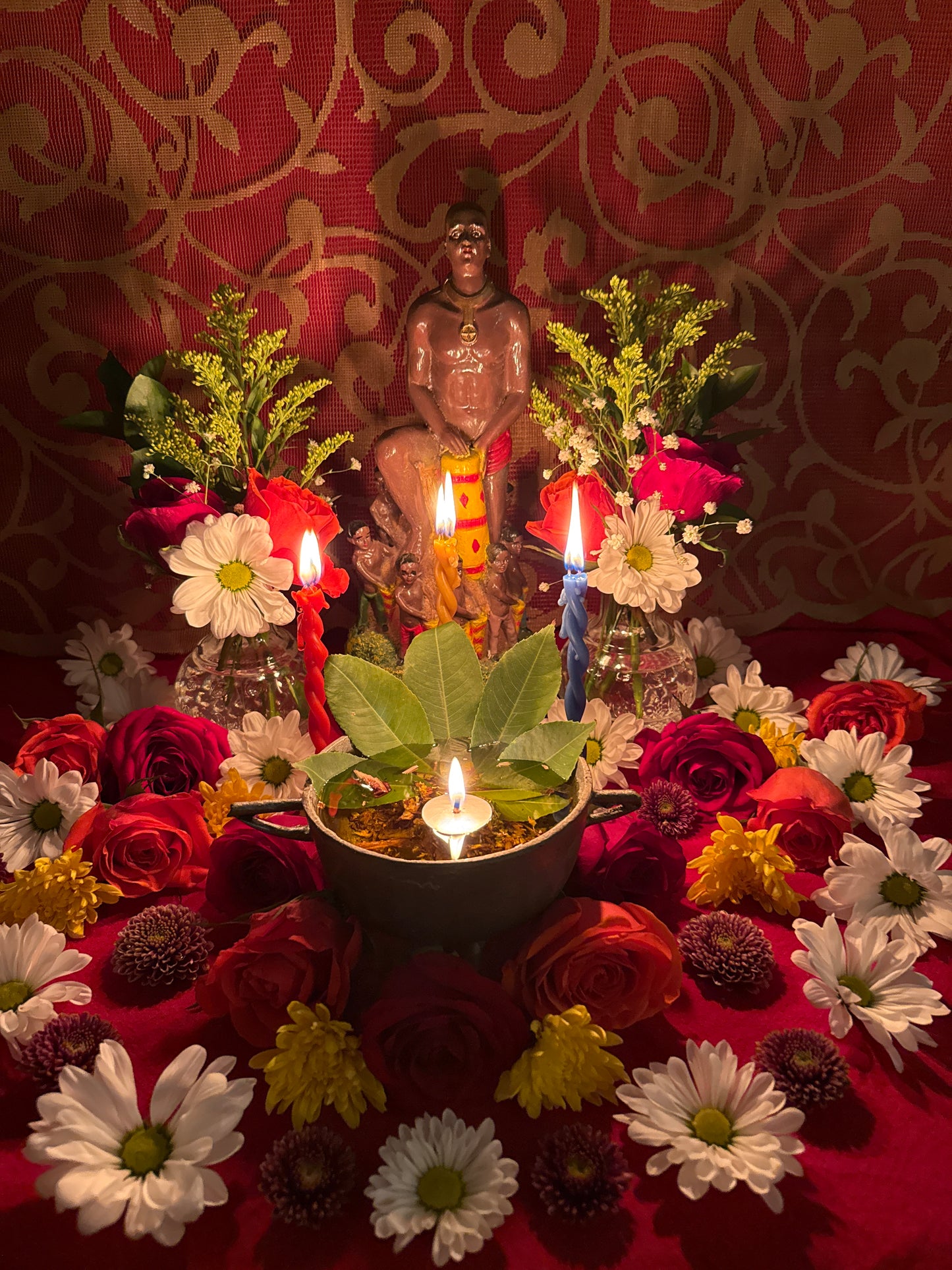 7 Congos Protection and Prosperity Lamp