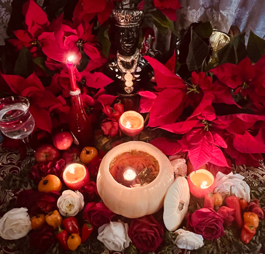 Chango Protection & Prosperity Lamp