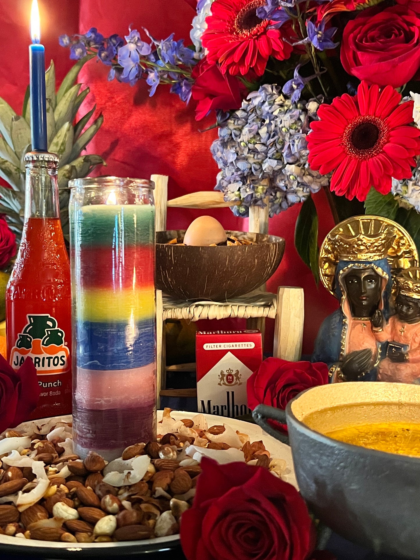 Ezili Dantor 7 Wishes Lamp + Protection + Justice + Domination + Erzulie Dantor