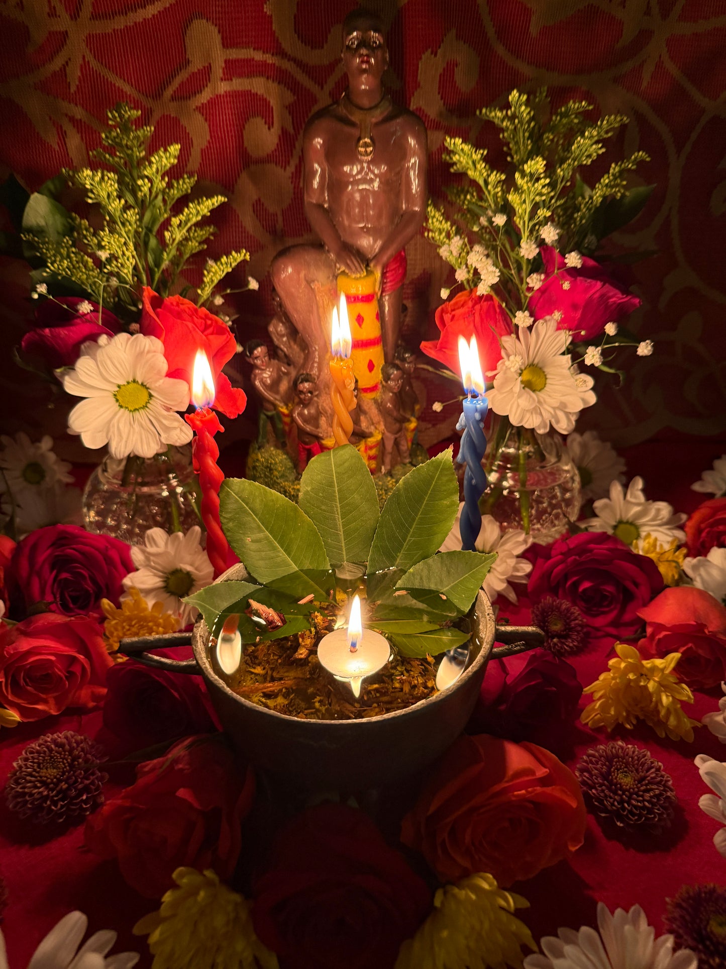 7 Congos Protection and Prosperity Lamp