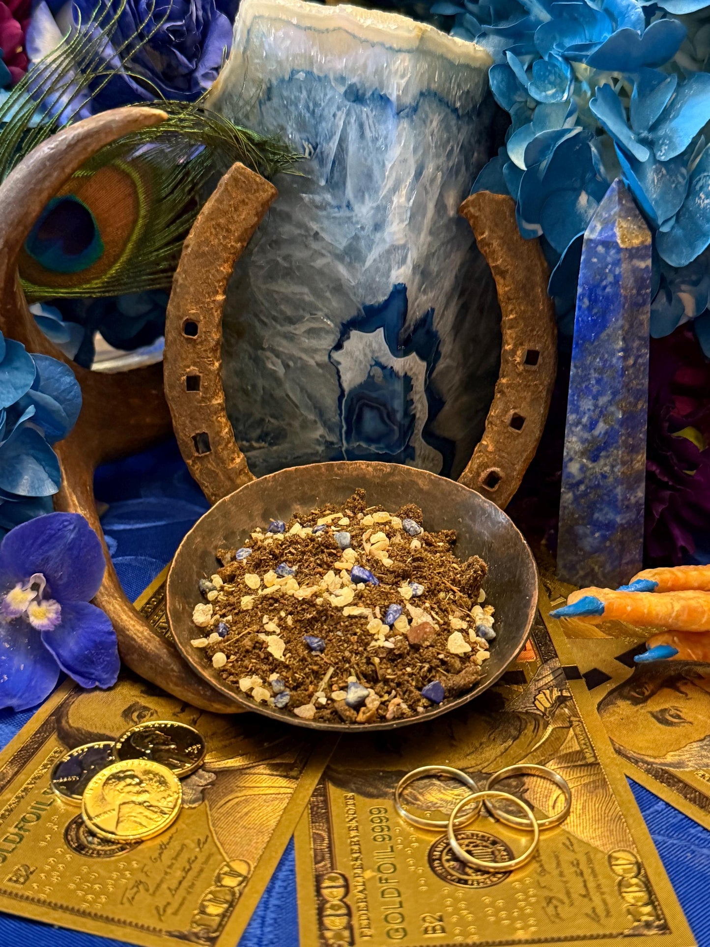 Jupiter Incense & Powder + Expansion + Luxury + Abundance + Justice + Honors + Wisdom + Victory + Influence + Prosperity
