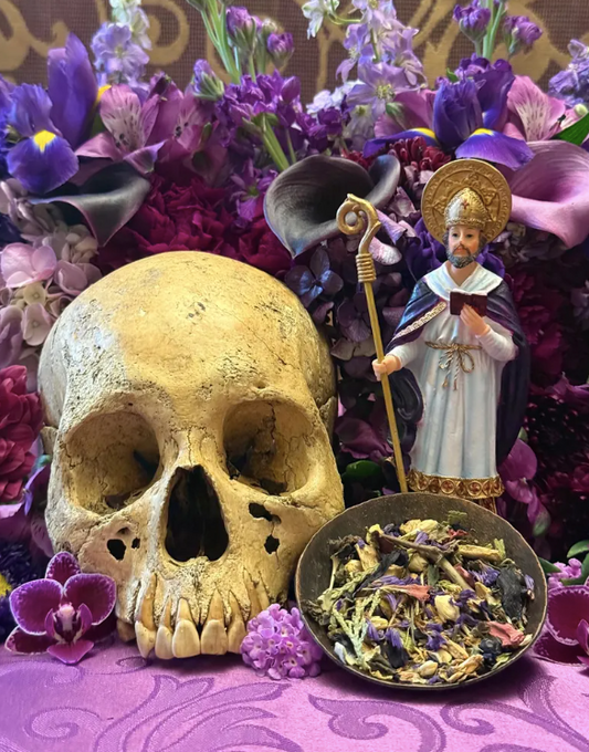 Saint Cyprian Herbs + Necromancy + Witchcraft + Sorcery + Occult + Road Opening + Protection + Mastery + Domination + Healing + Divination