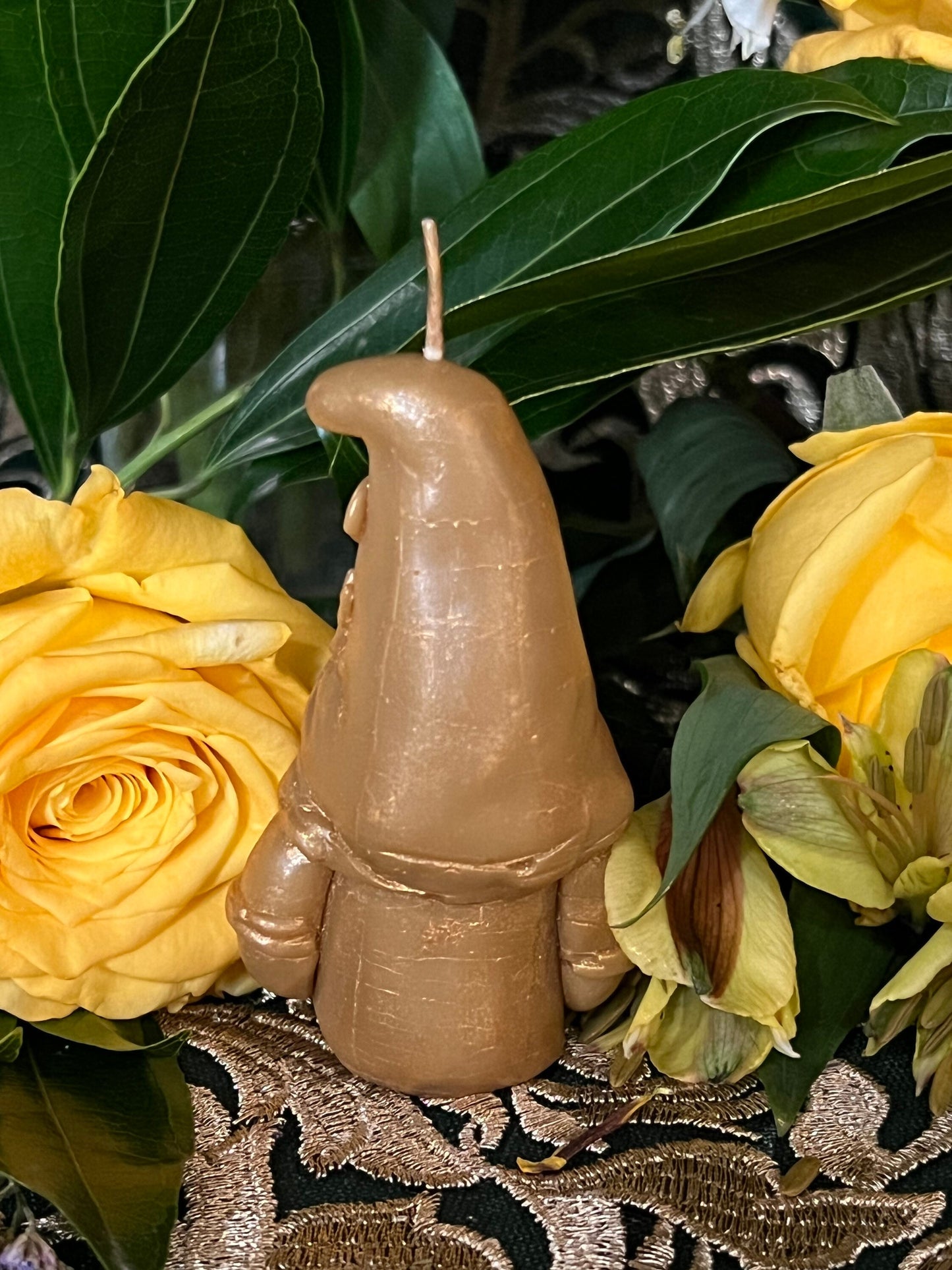 Gnome Candle + Duende + Spirits of the Land + Witch + Hand Poured
