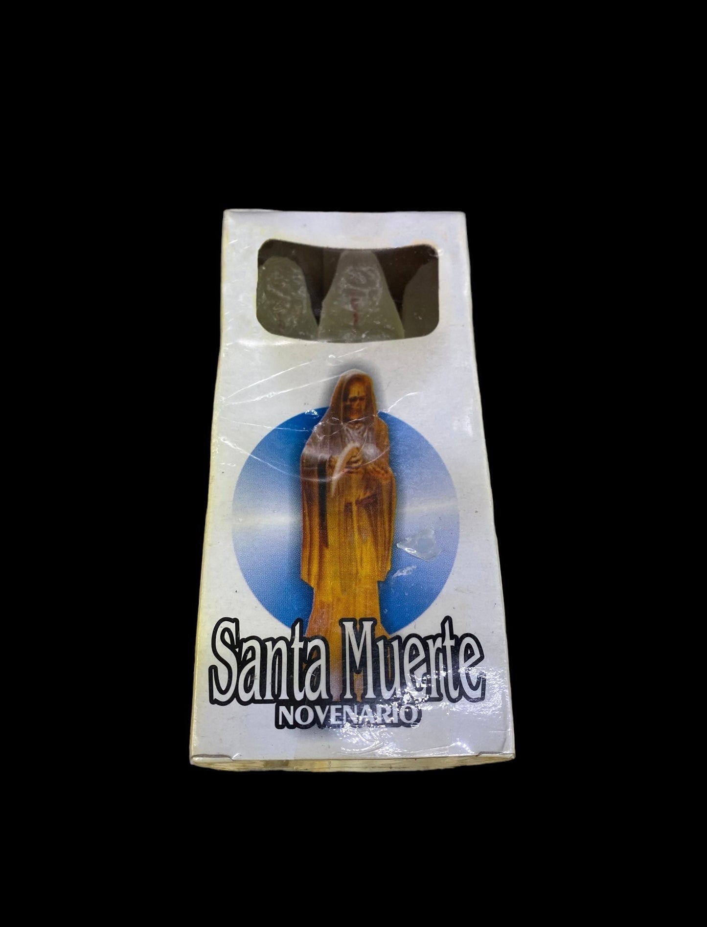Santa Muerte Blanca Novena Candles + Made in Mexico