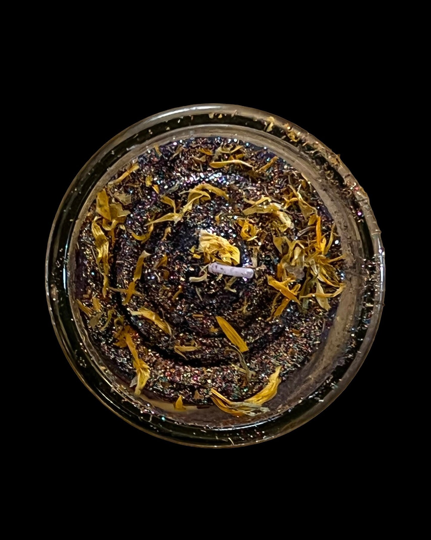 New Year’s Blessings Hand-Carved Candle + Abundance + Prosperity + Love + Money + Health + Luck