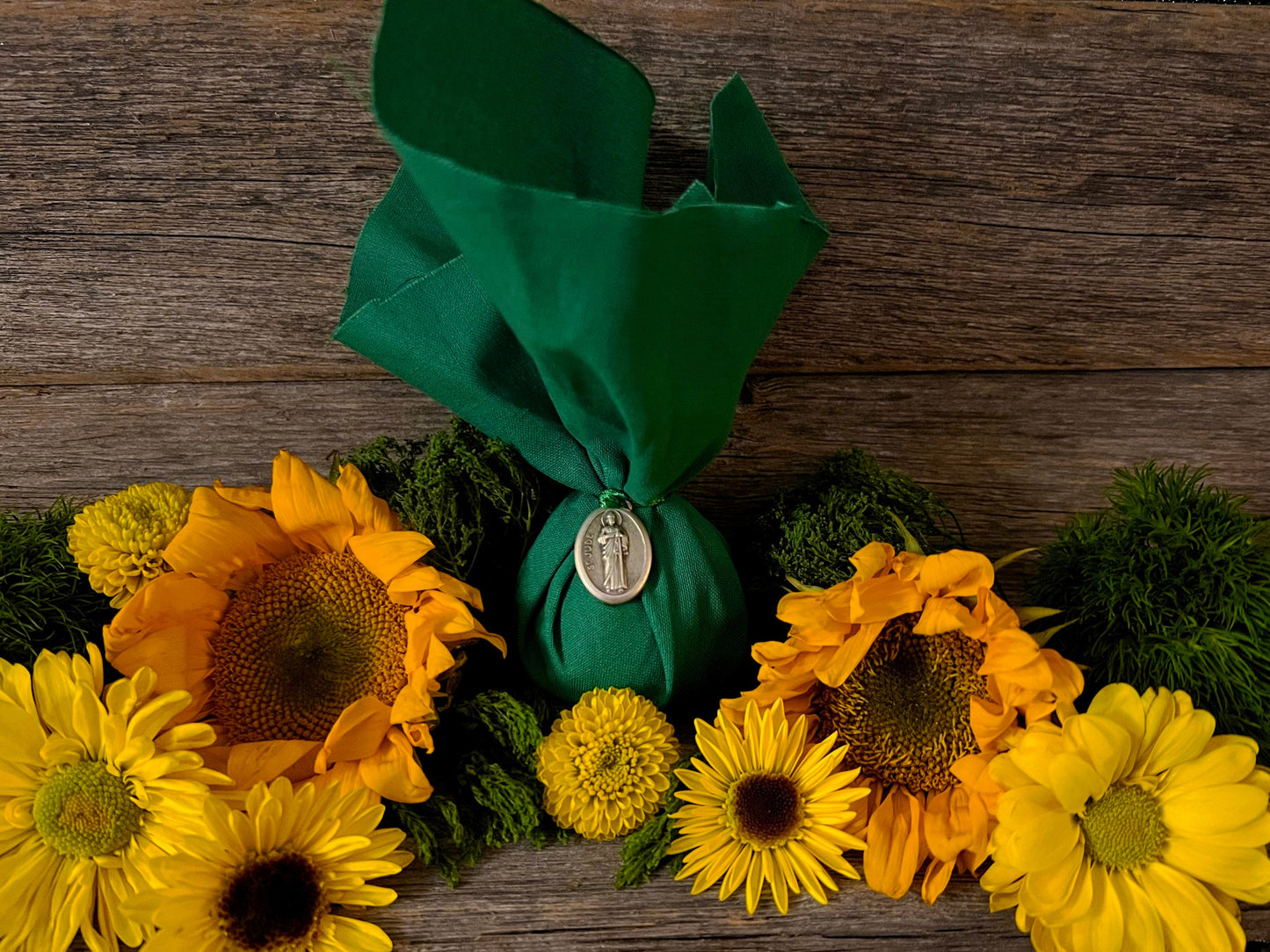 Custom Saint Jude Amulet + Amuleto + Prosperity + Steady Work + Protection + Luck + Overcoming Financial Hardship + Money