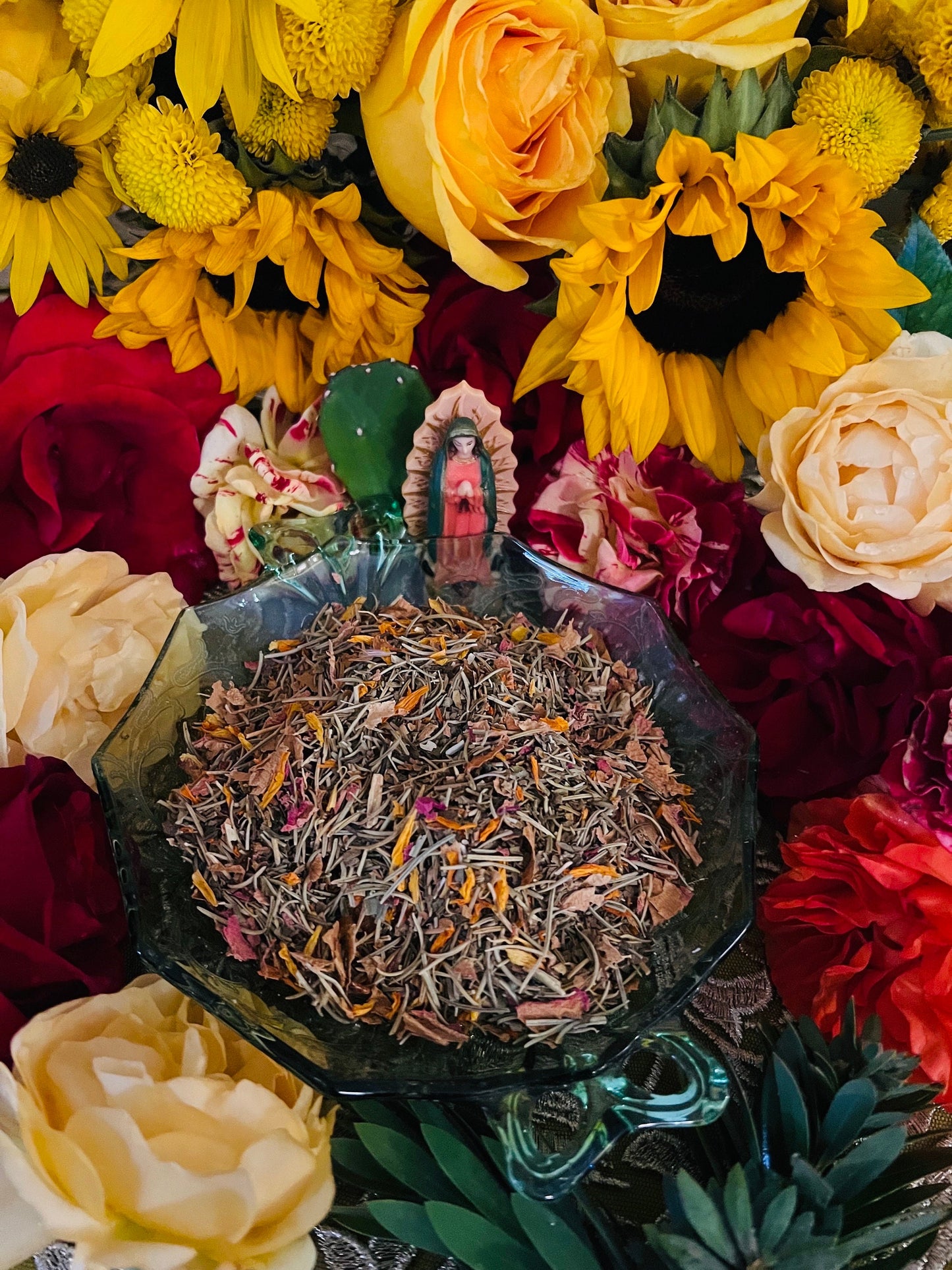 Virgen de Guadalupe Herbs + La India + Tonantzin + Guadalupana + Divine Mother + Healing + Blessings + Blessed
