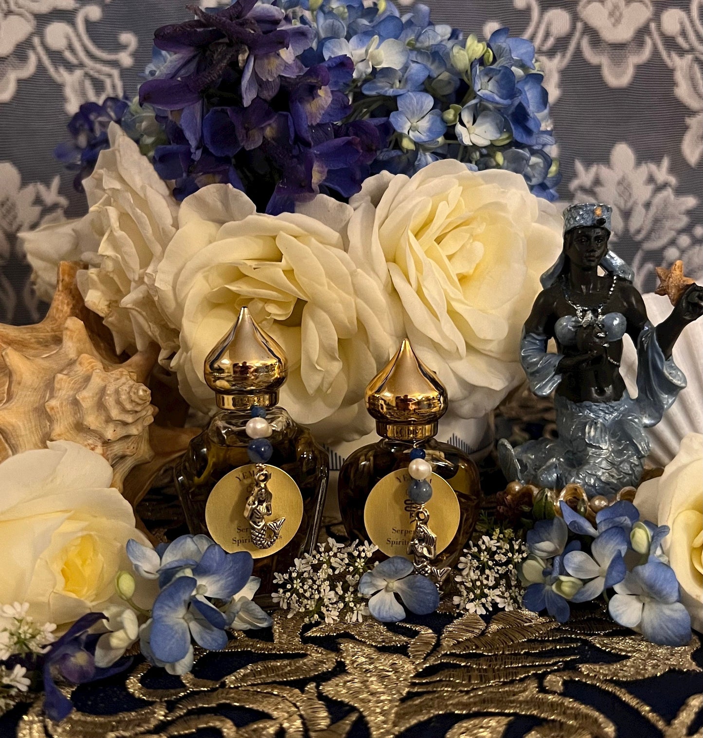 Yemaya Oil + Yemoja + Virgin de Regla + Lukumí