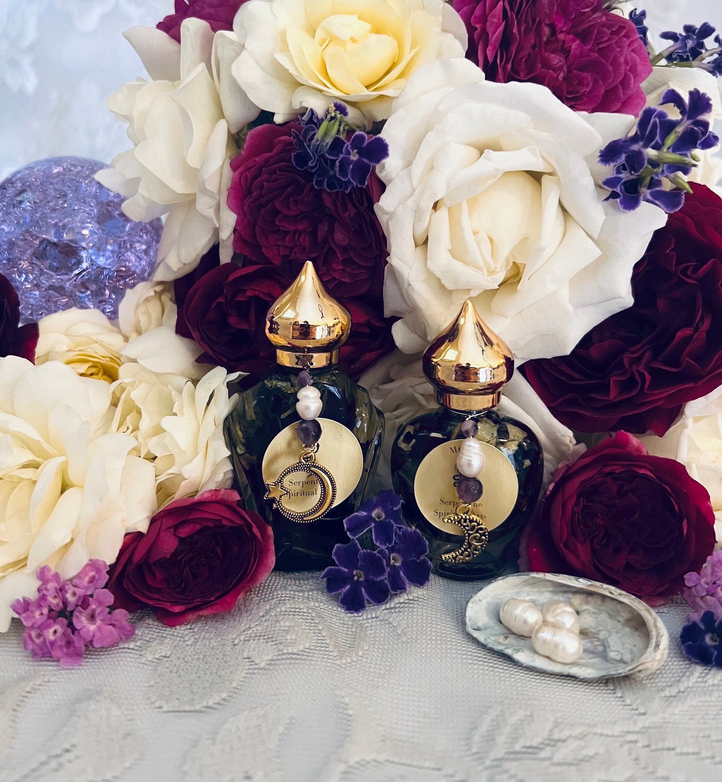 Moon Oil + Esoteric Arts + Occult + Witchcraft + Sorcery + Astrology + Magick + Necromancy + Astral Travel