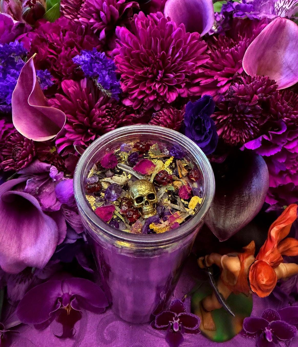 Oya Vigil Candle + Sweep Away Negativity + Transformation