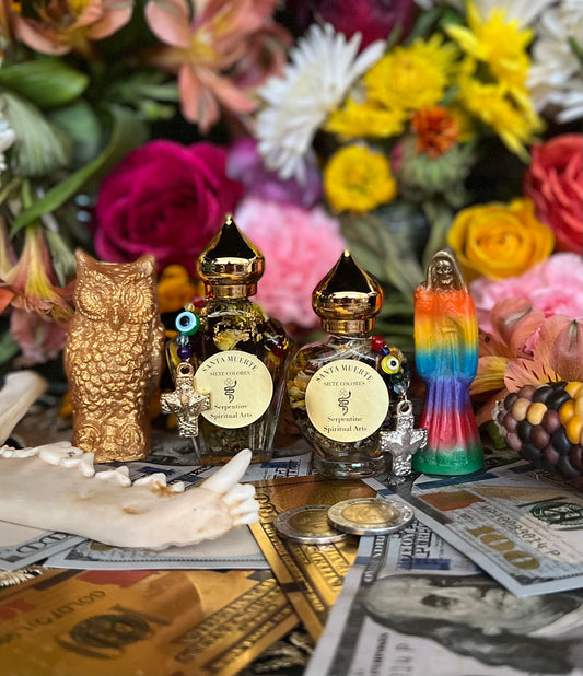 Santa Muerte Siete Colores Oil (Siete Potencias)