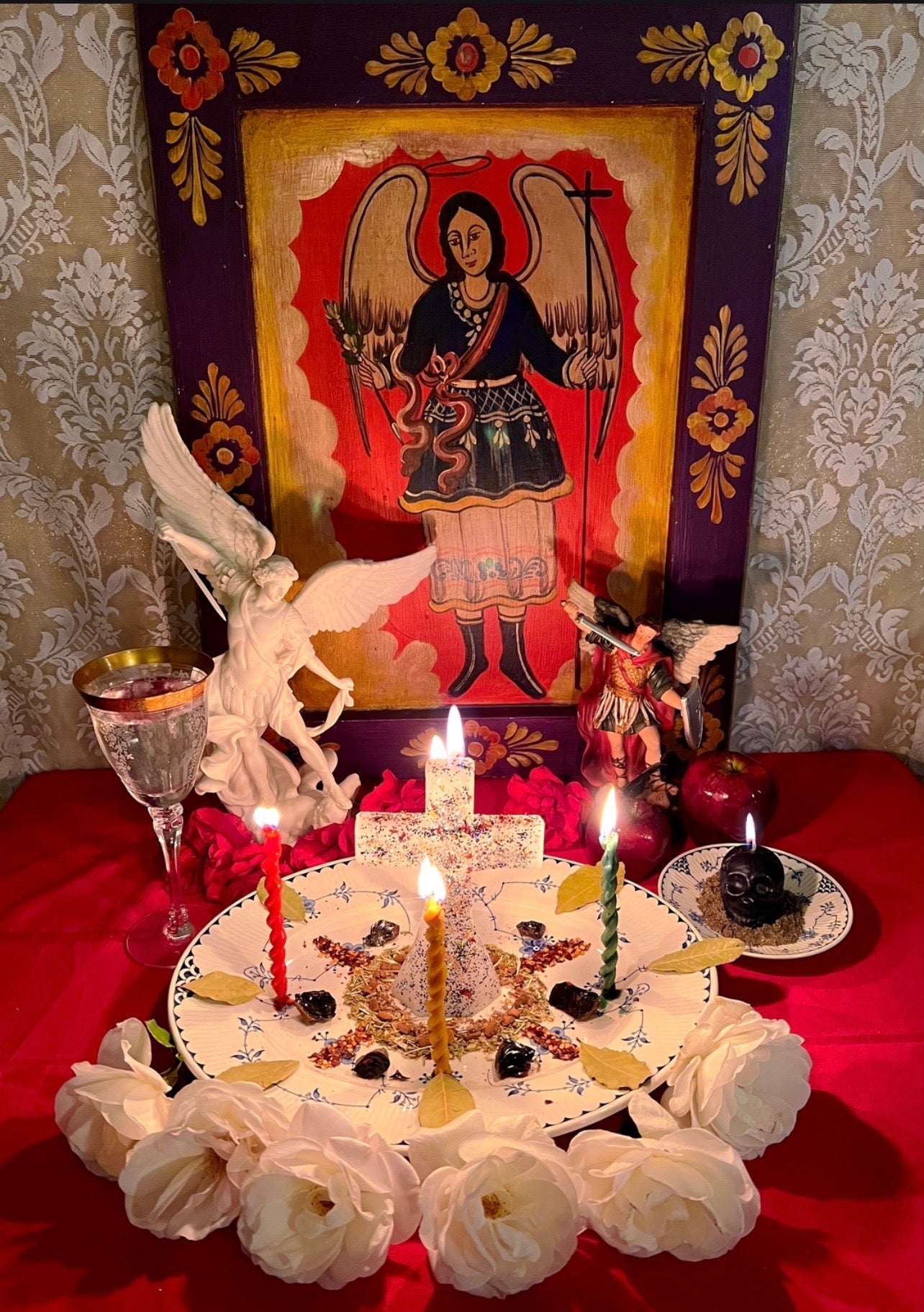 Fiery Wall of Protection Working + Archangel Michael + Saint Michael + San Miguel