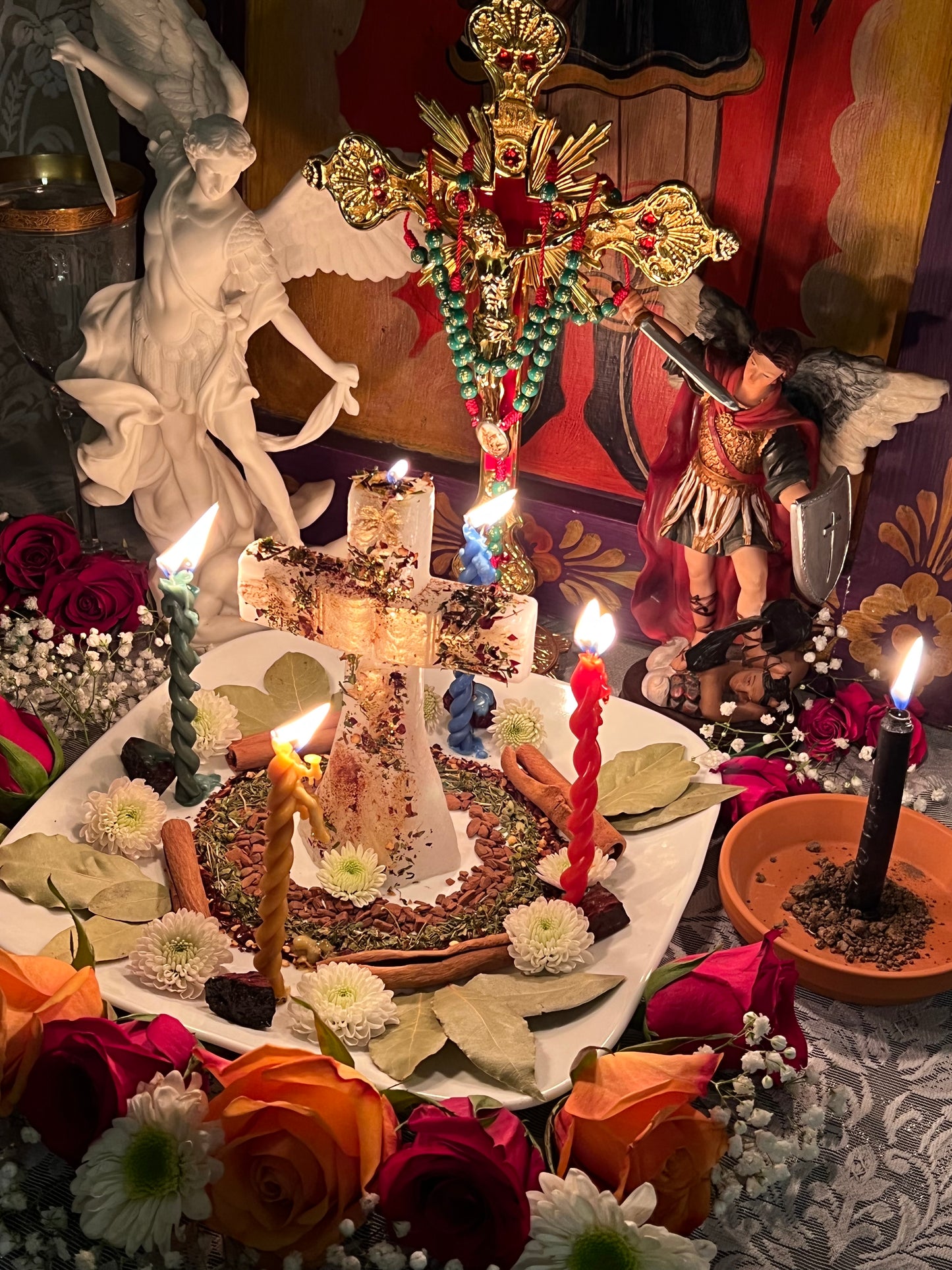 Fiery Wall of Protection Working + Archangel Michael + Saint Michael + San Miguel