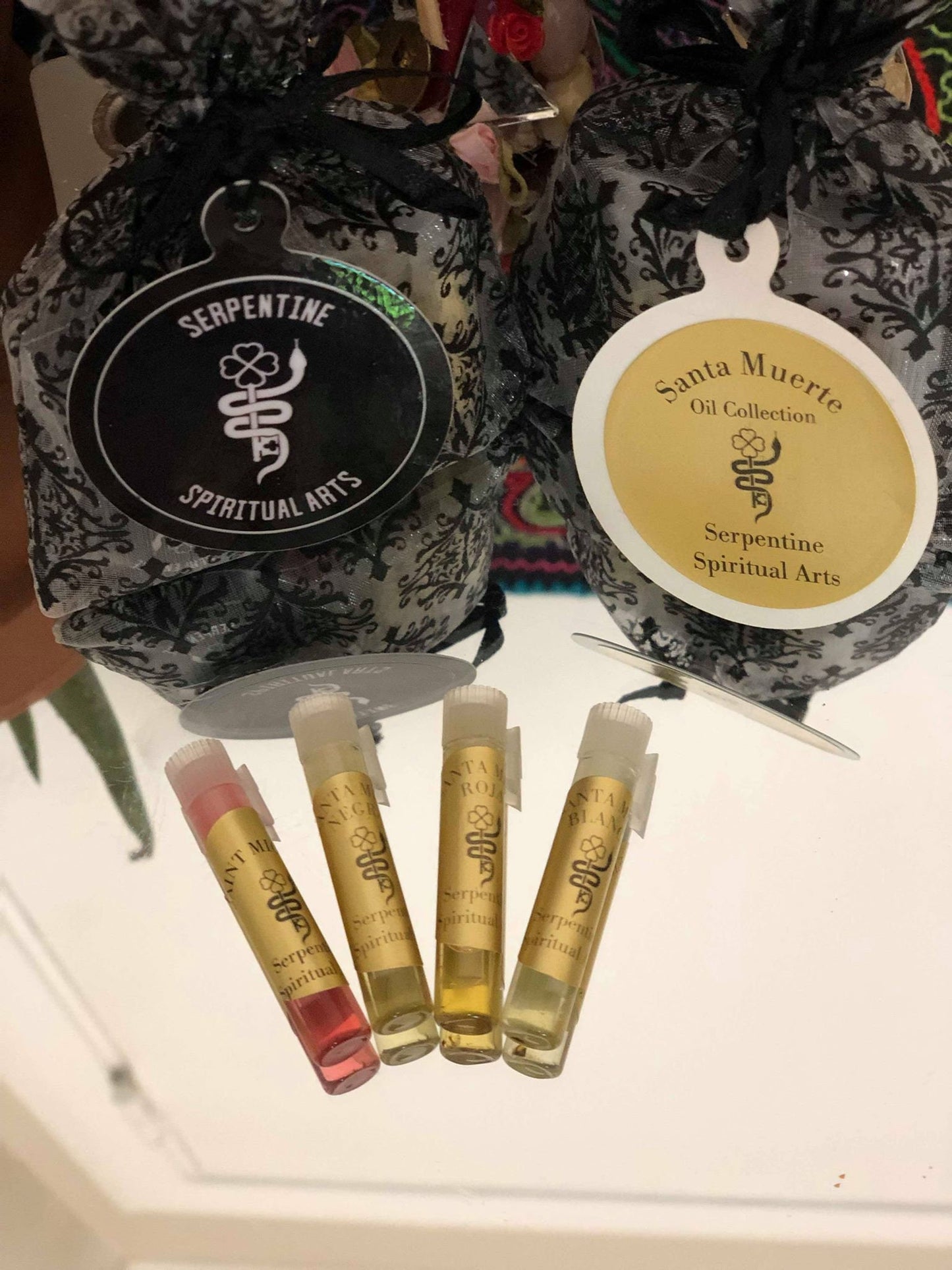 Santa Muerte Oil Sample Set