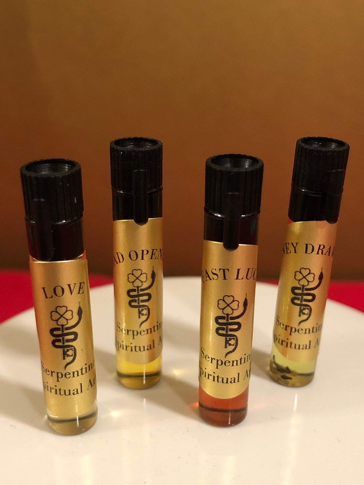 Conjure Oil and White Flower Bath Sample Set