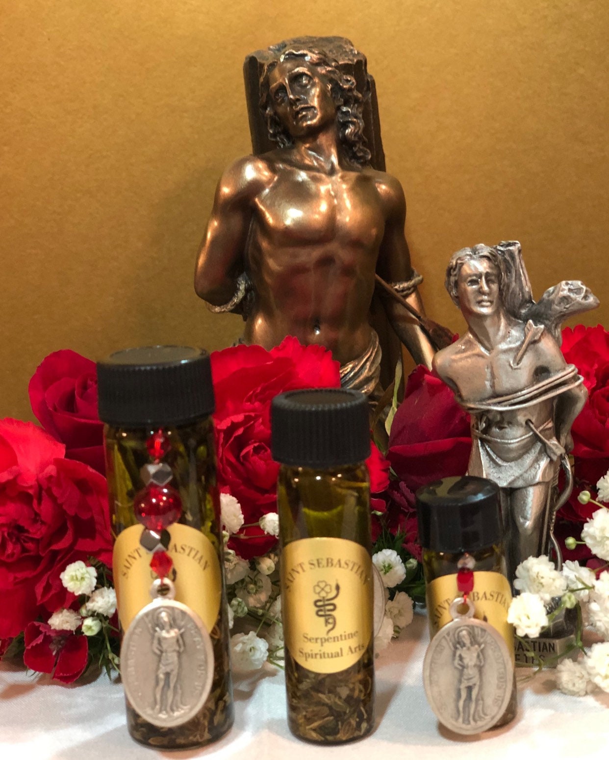 Saint Sebastian Oil + Centinela Kriminal + Patron Saint of Gay Men