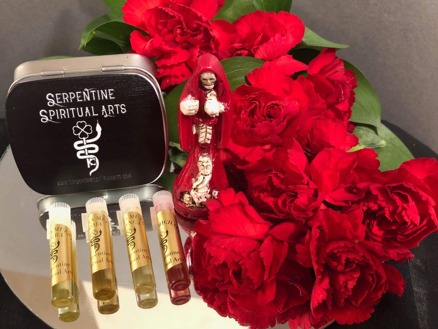 Santa Muerte Oil Sample Set