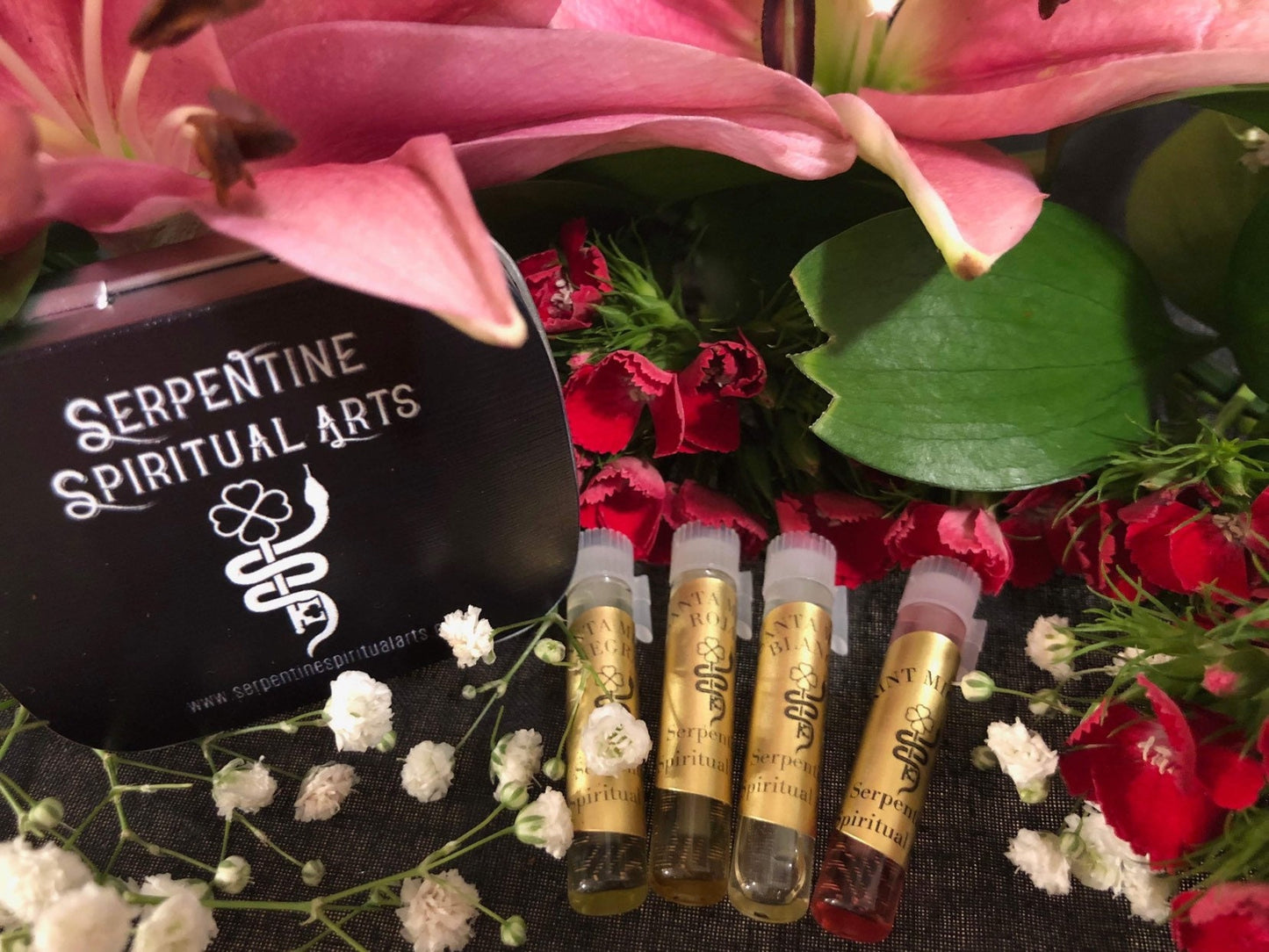 Santa Muerte Oil Sample Set