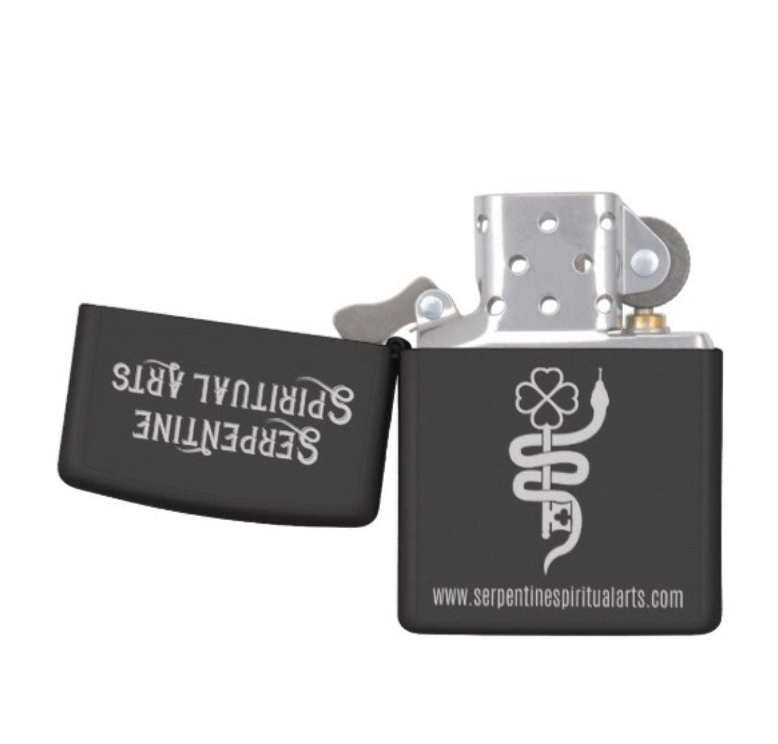 Serpentine Spiritual Arts Zippo Lighter
