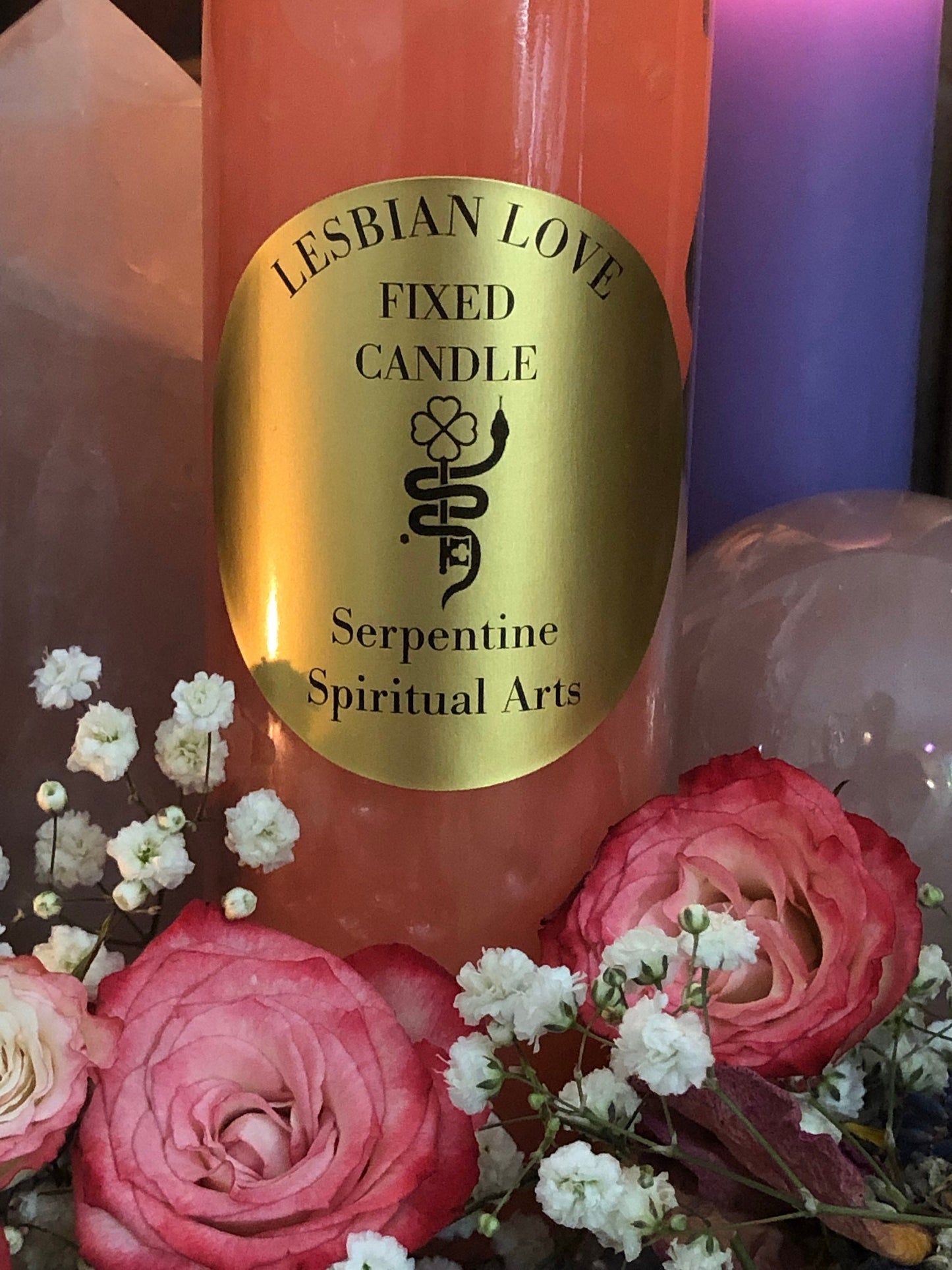 Fixed Conjure Vigil Candles + Love + Money + Health + Luck