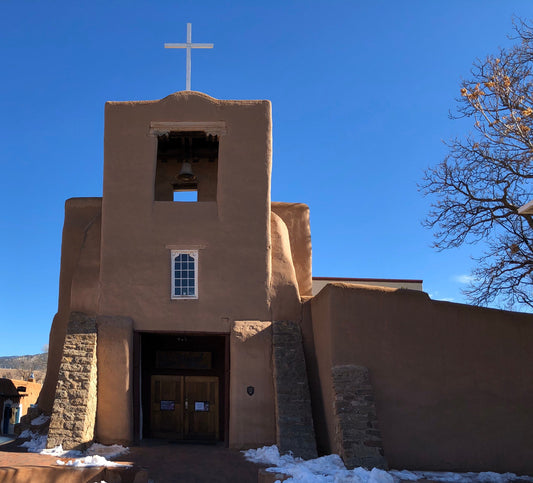 San Miguel Chapel Entrance Dirt