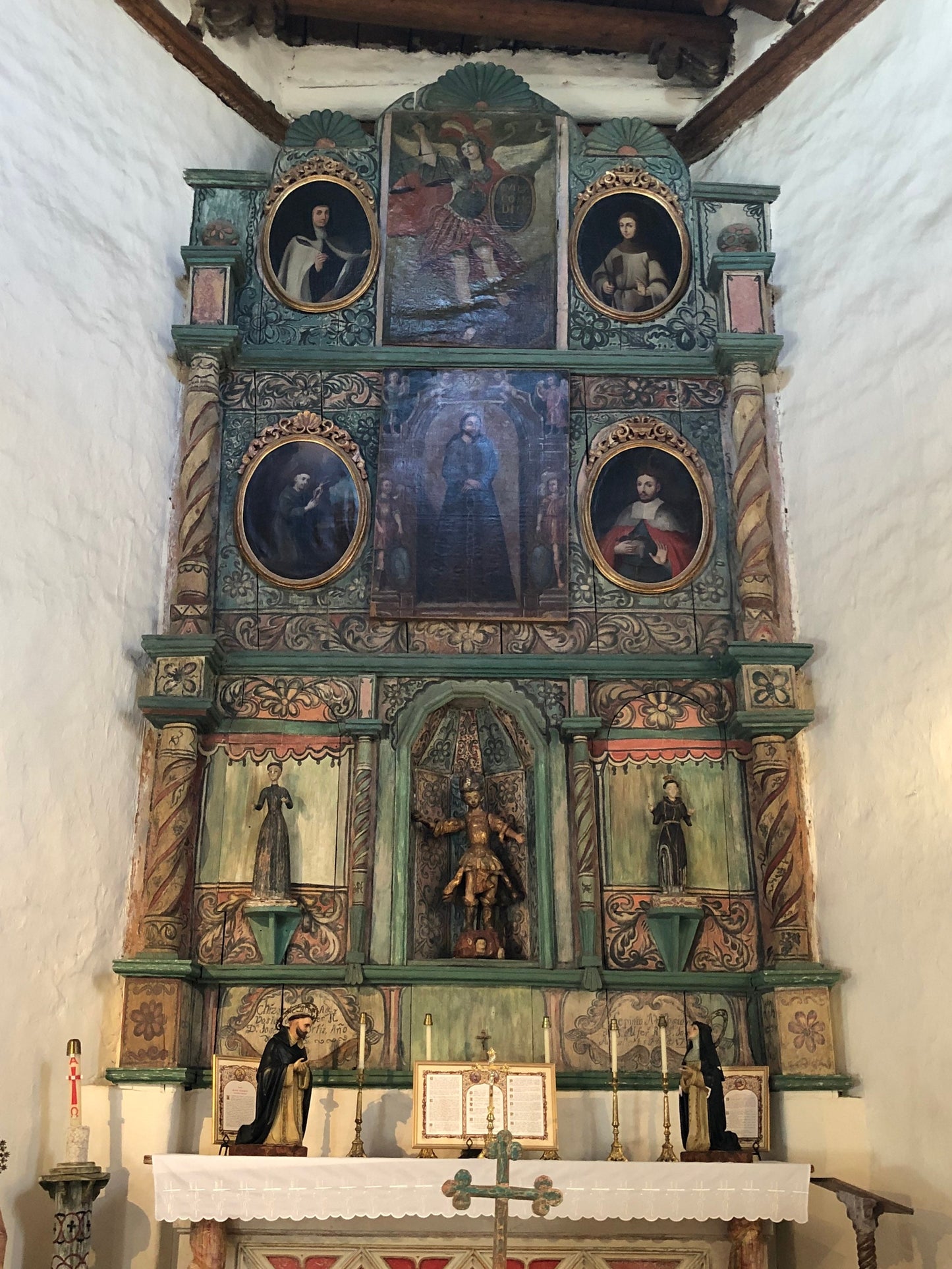 San Miguel Chapel Entrance Dirt