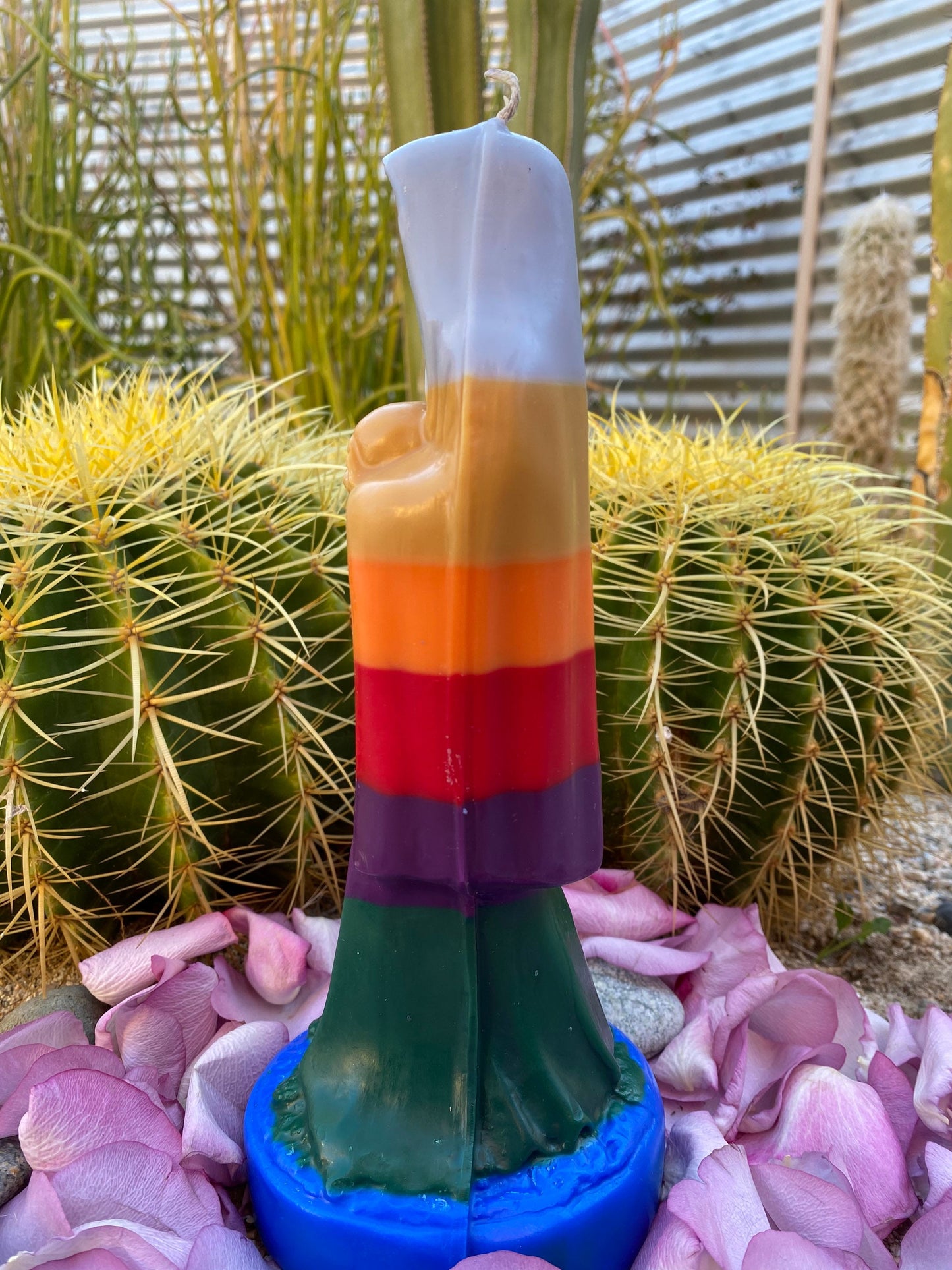 Santa Muerte Siete Colores Candle