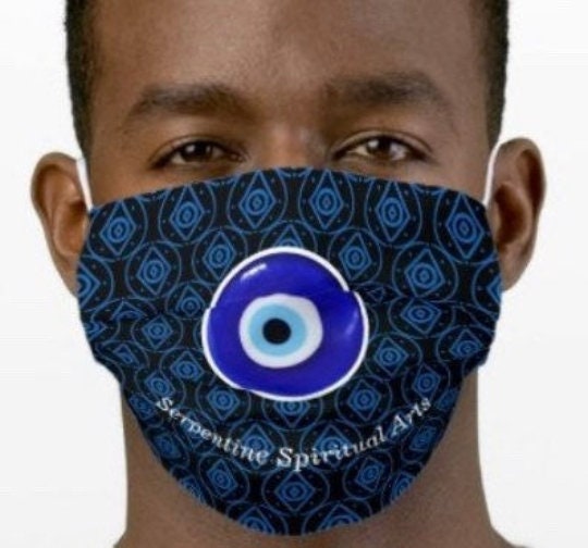 Evil Eye Face Mask with Insert