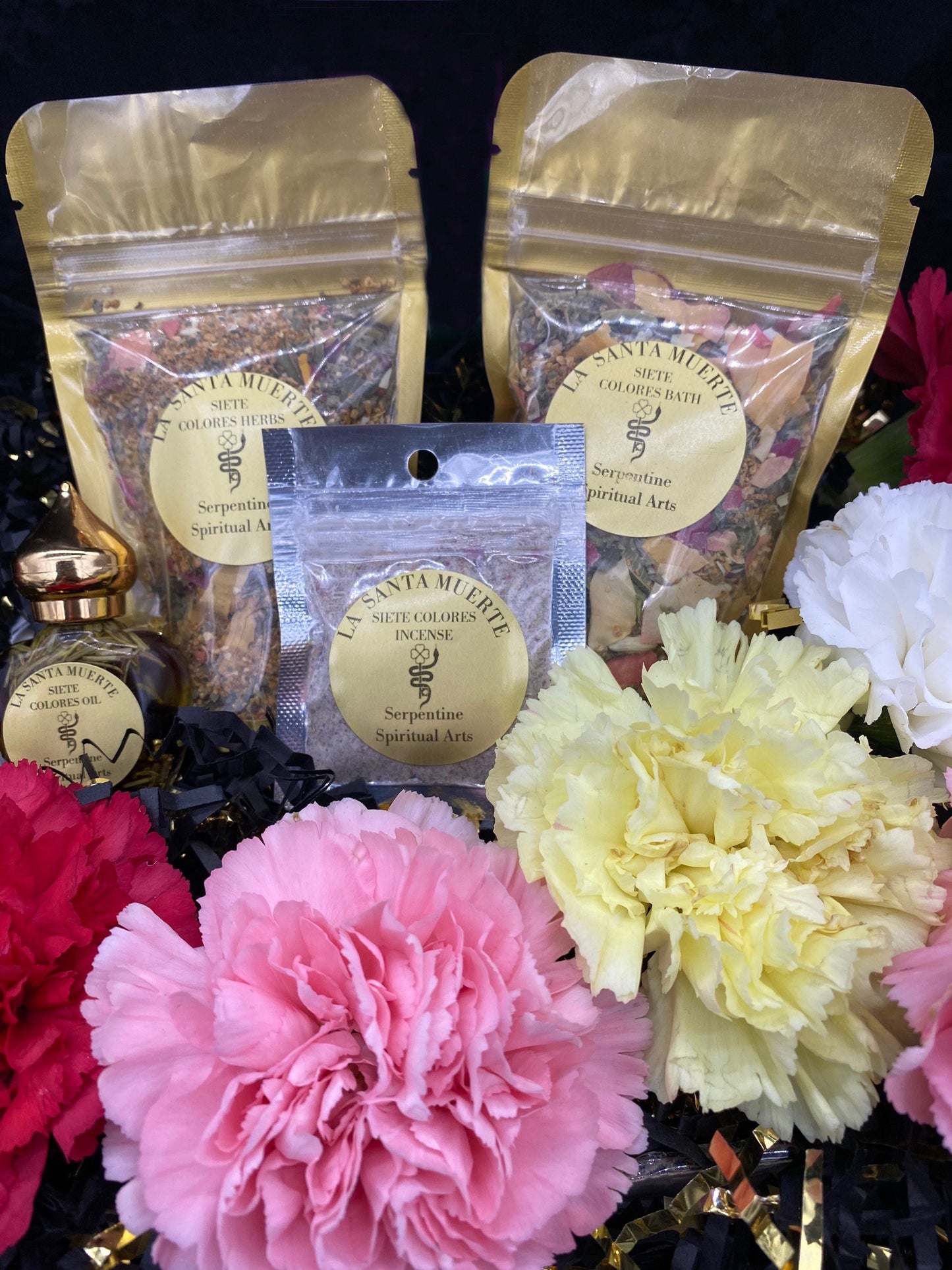 Santa Muerte Siete Colores Ritual Set