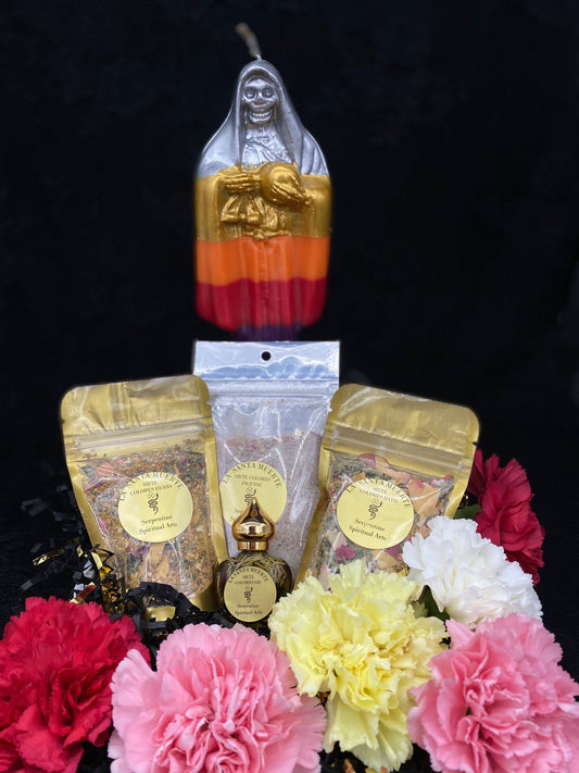 Santa Muerte Siete Colores Ritual Set