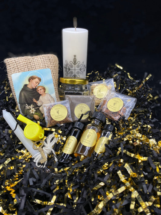 Papa Legba / Saint Anthony Road Opening Ritual Set + Abre Camino + Detailed Instructions!