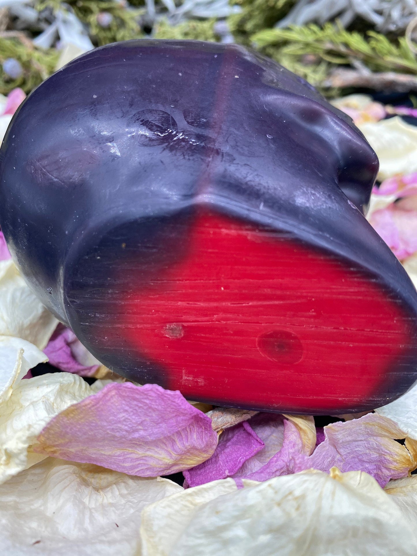 Reversing or Bleeding Skull Candle + Return to Sender