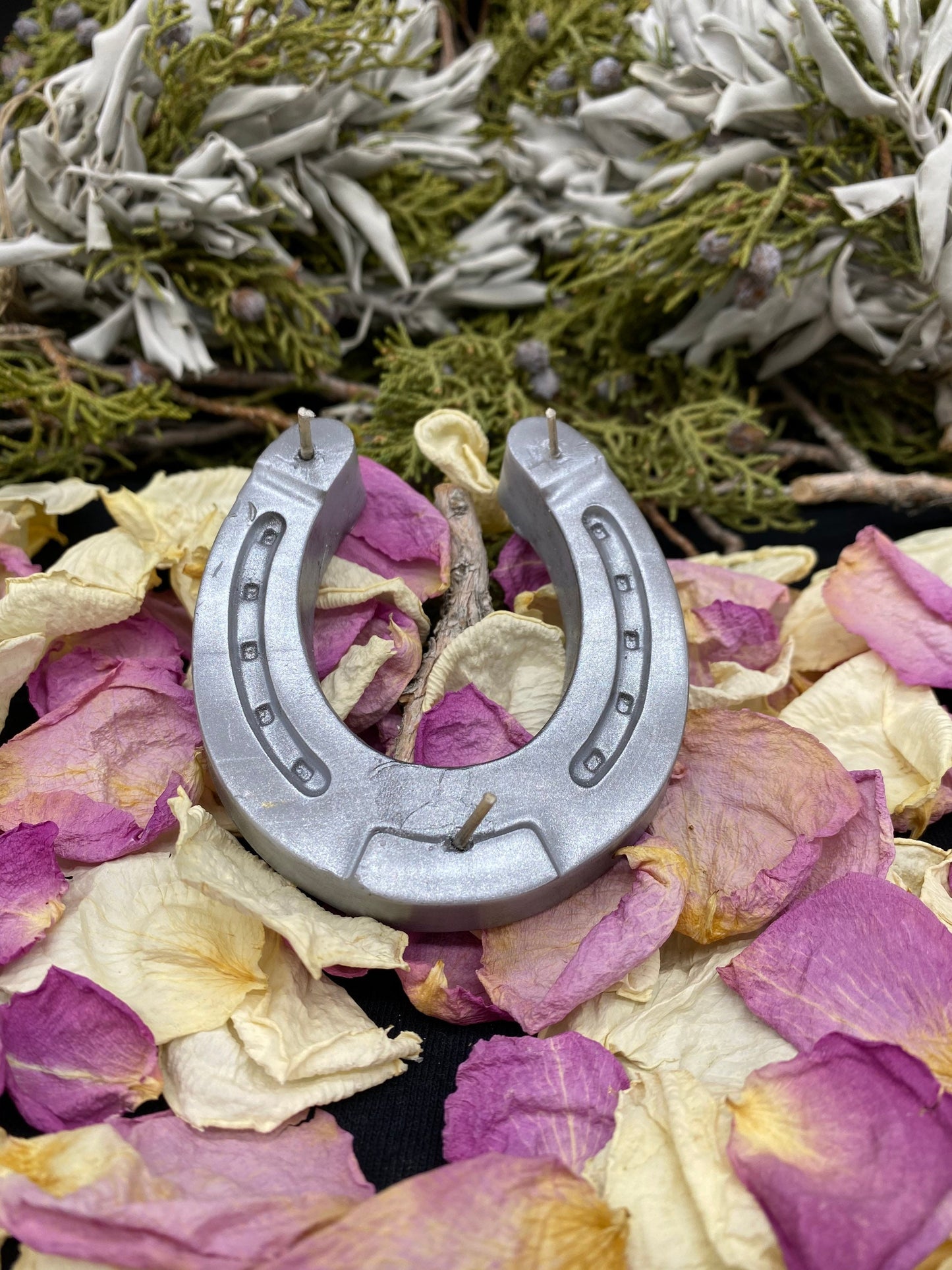 Lucky Horseshoe Candle + Gambling