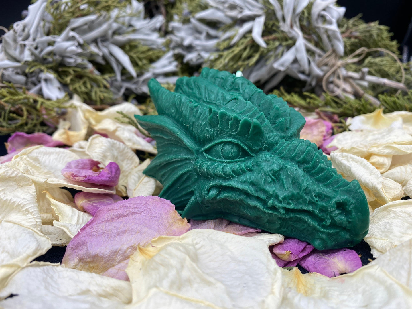 Dragon Head Candle
