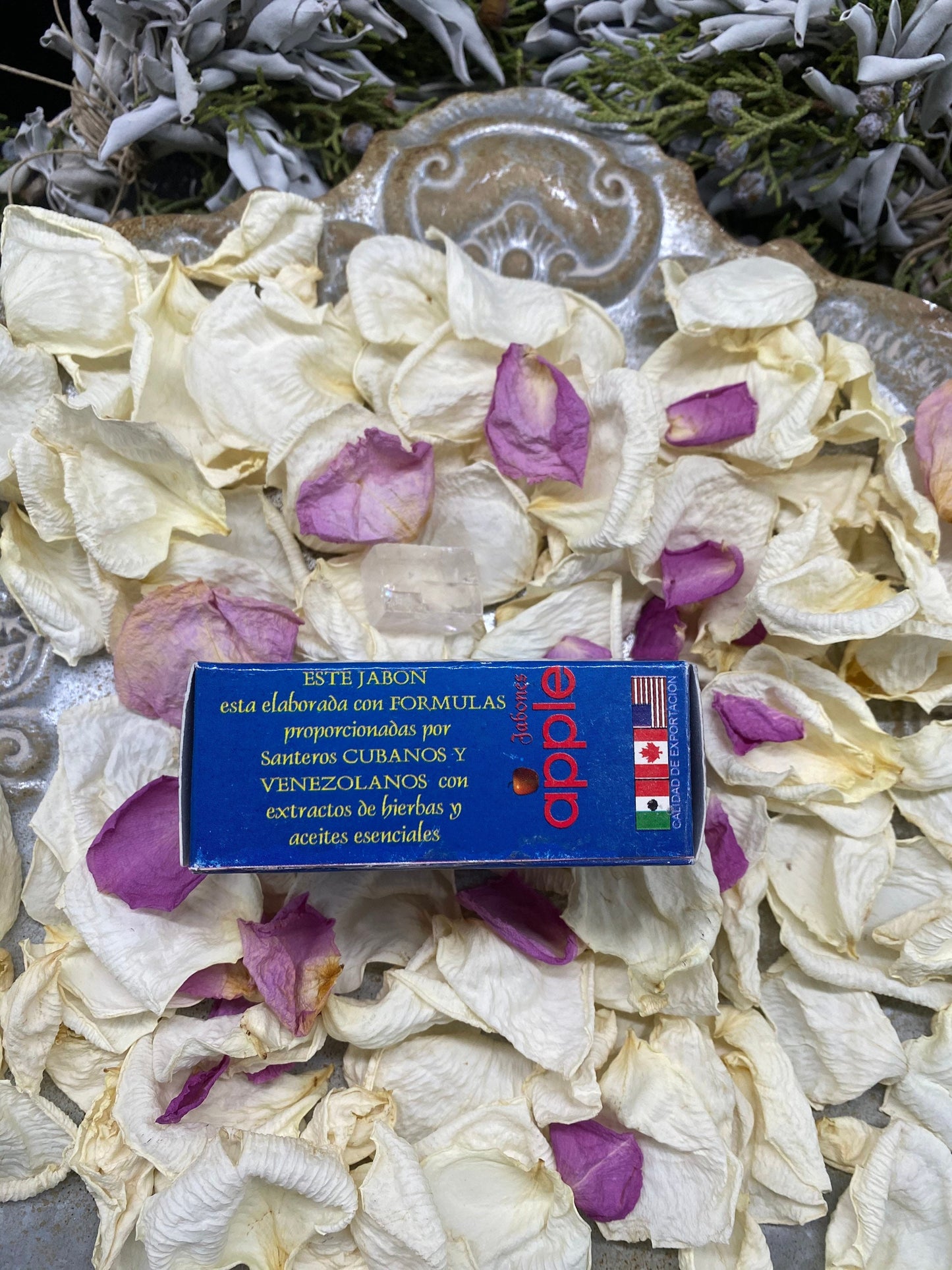 Santa Muerte Blanca Soap + Made in Mexico + Scented