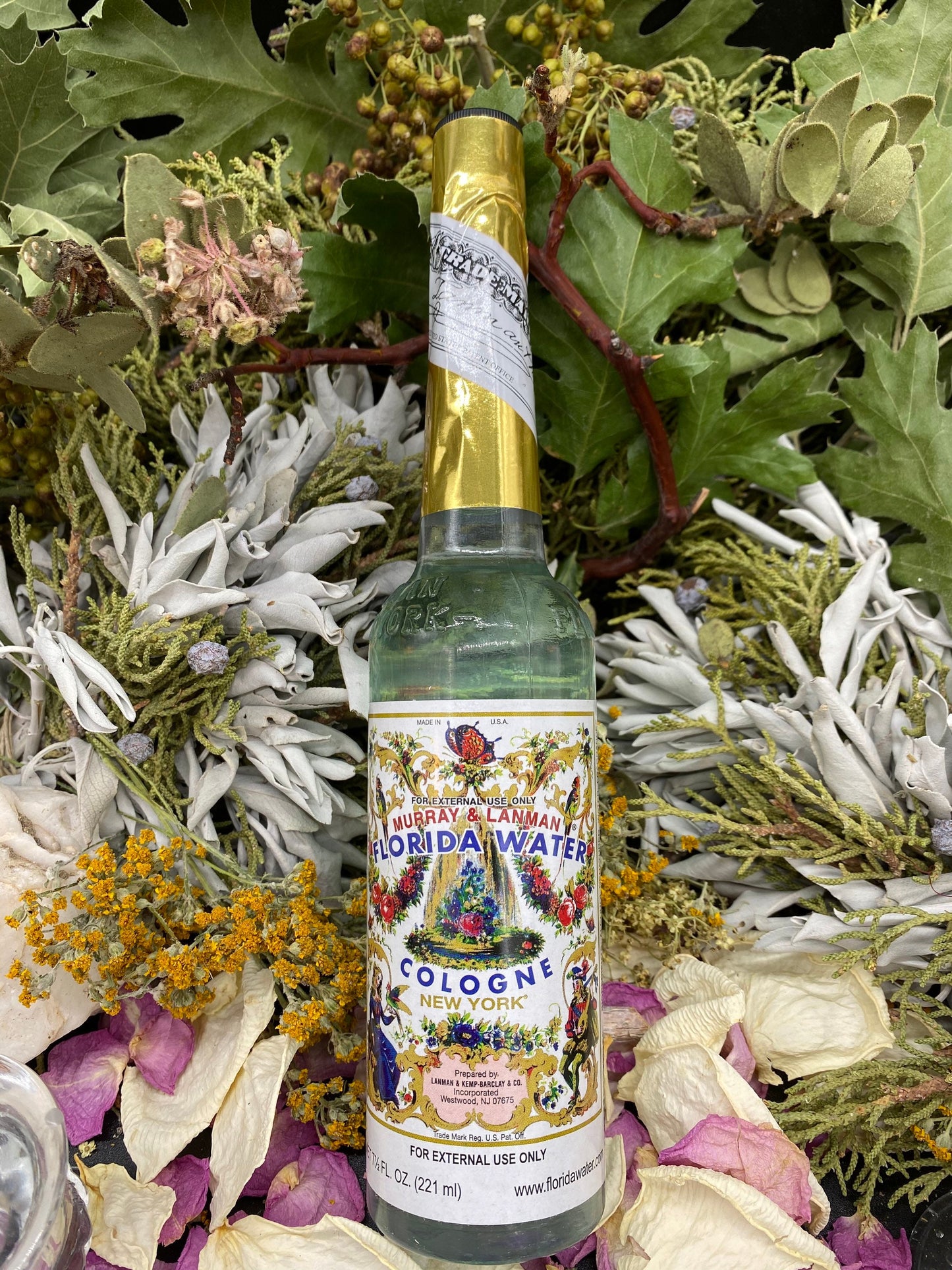 Florida Water Cologne 7.5 oz + Murray y Lanman + Spiritual Cleansing + Scented