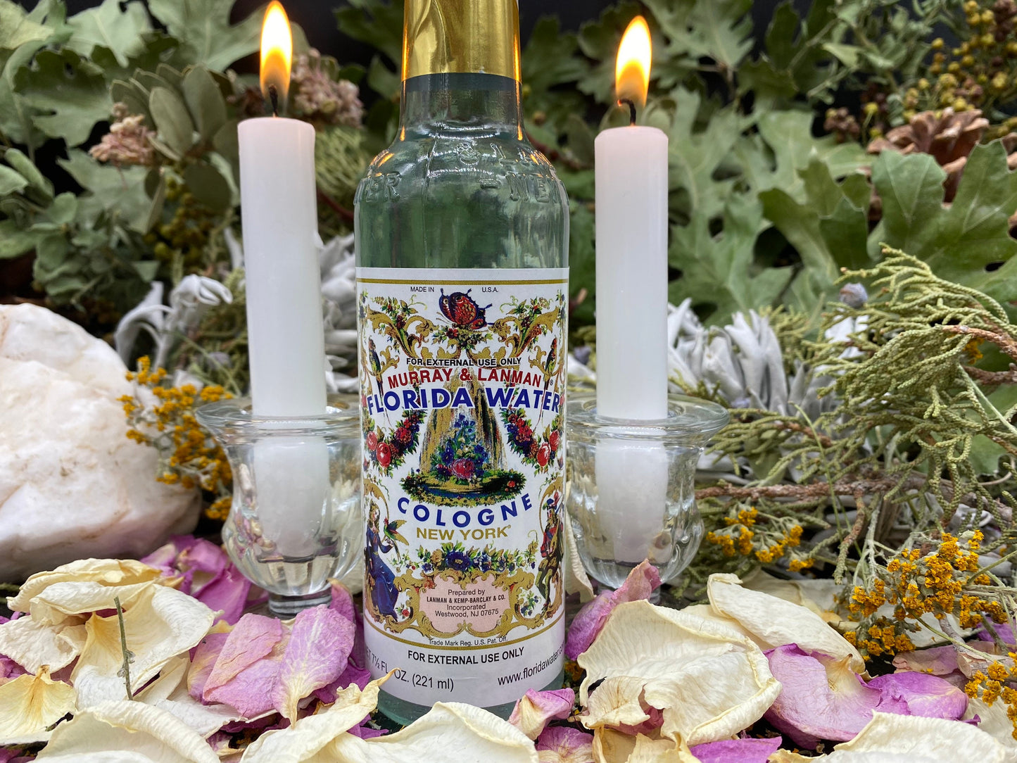 Florida Water Cologne 7.5 oz + Murray y Lanman + Spiritual Cleansing + Scented