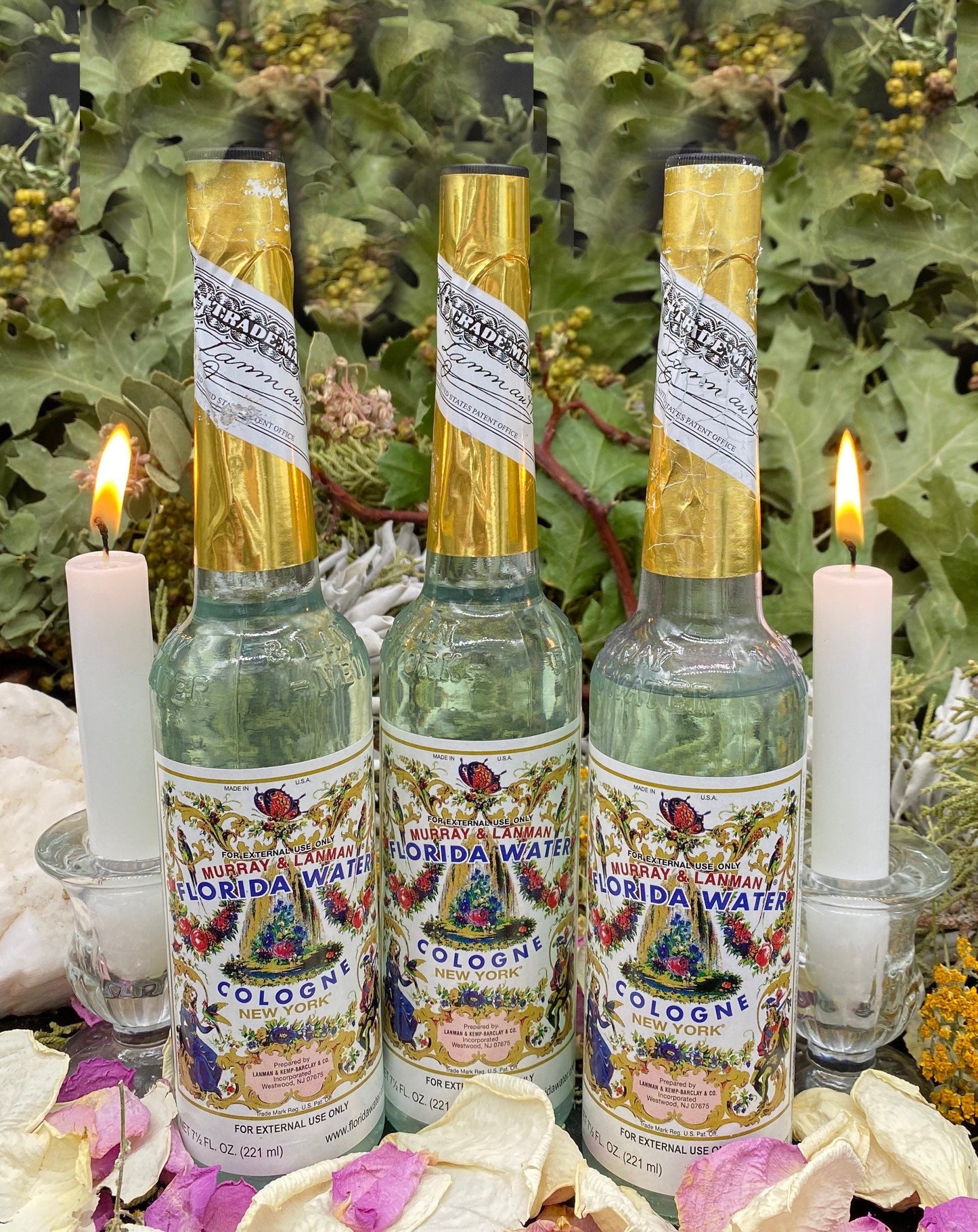 Florida Water Cologne 7.5 oz + Murray y Lanman + Spiritual Cleansing + Scented