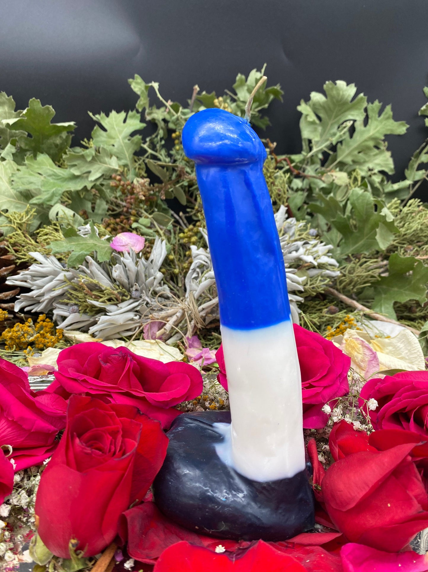 Leather Pride Penis Candle