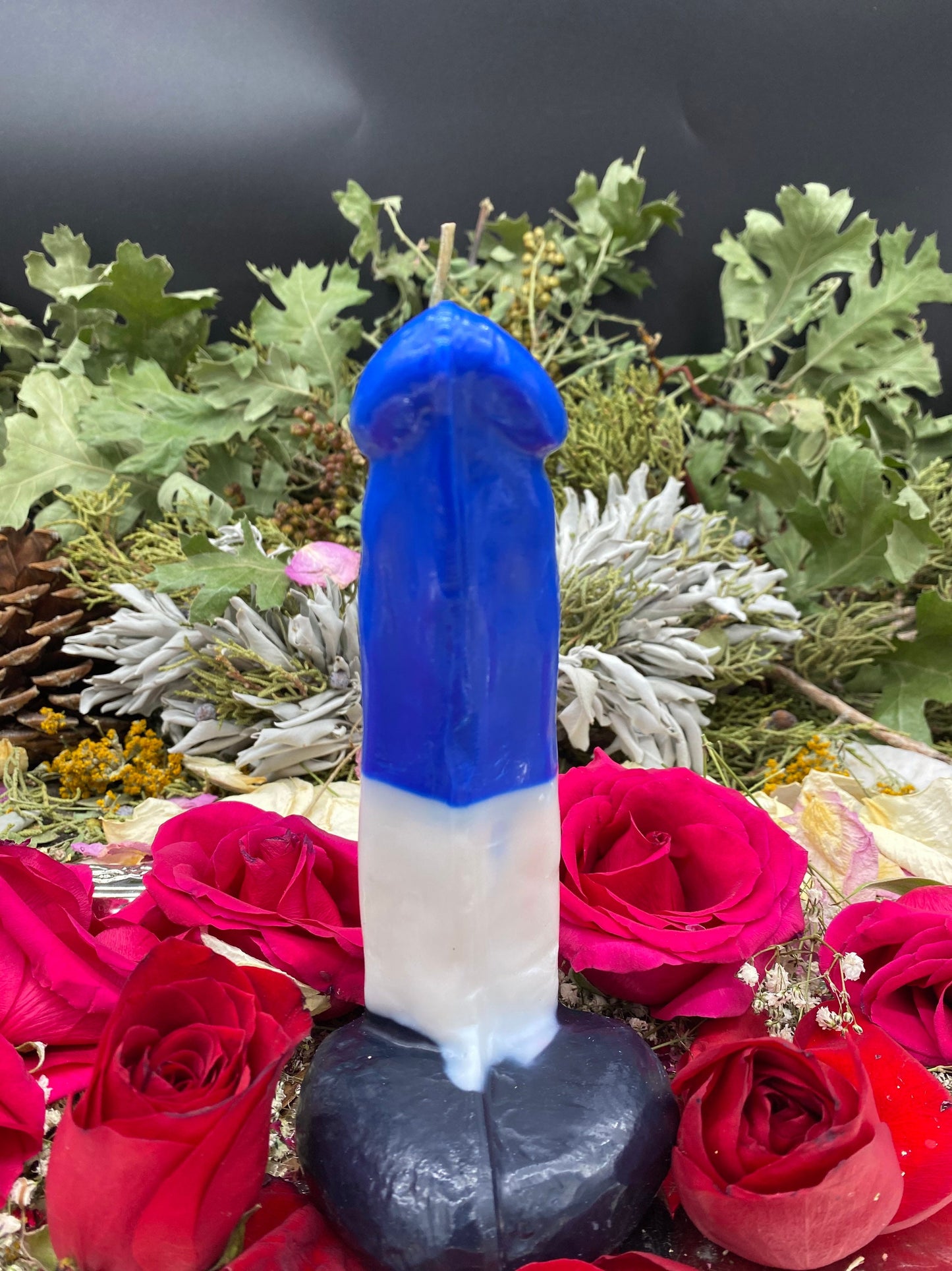 Leather Pride Penis Candle
