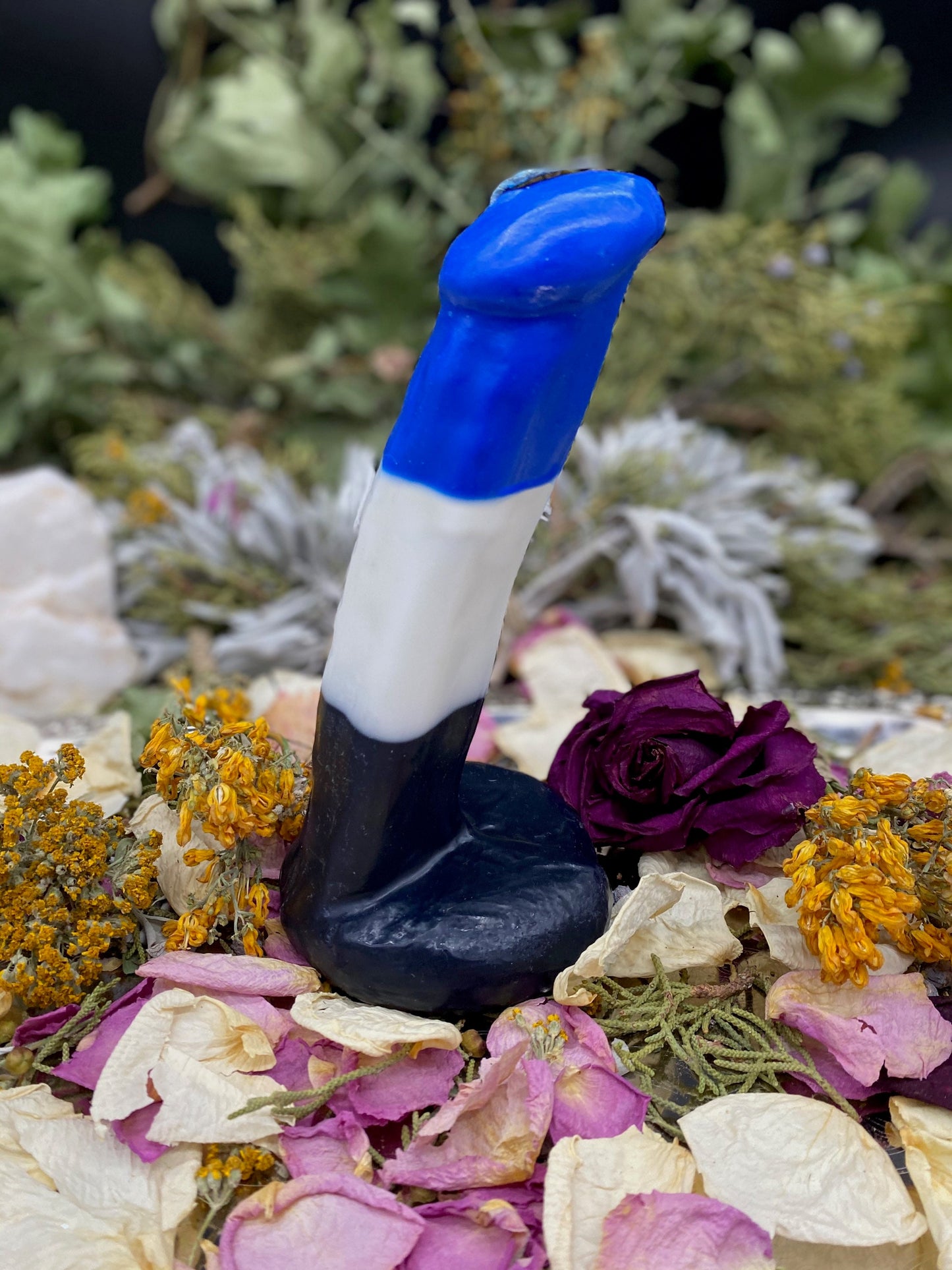 Leather Pride Penis Candle