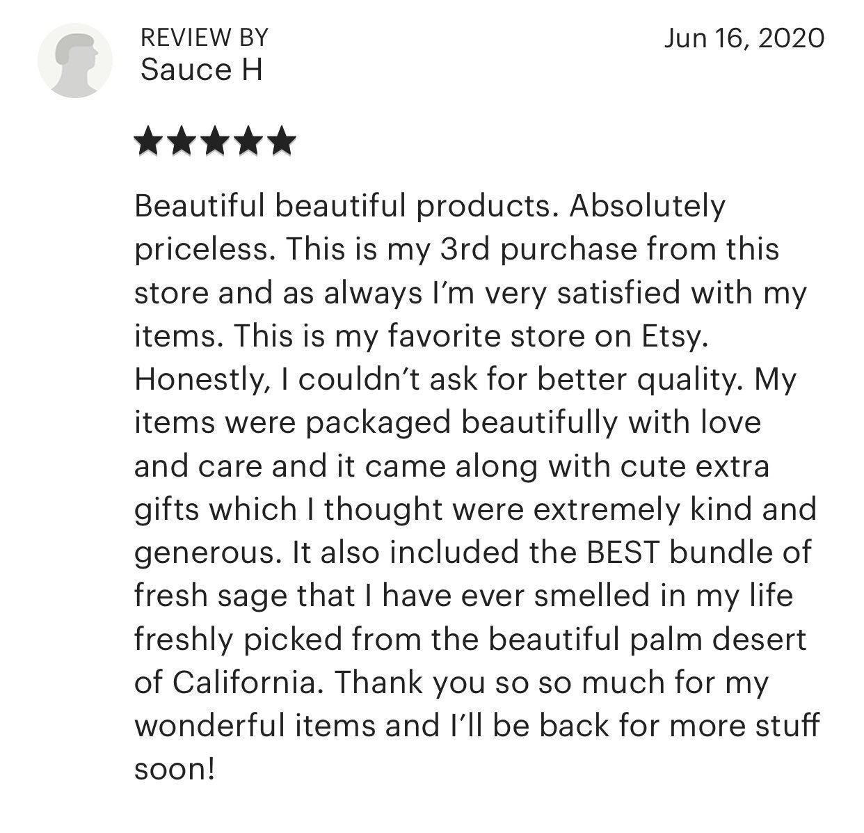 Wildcrafted White Sage